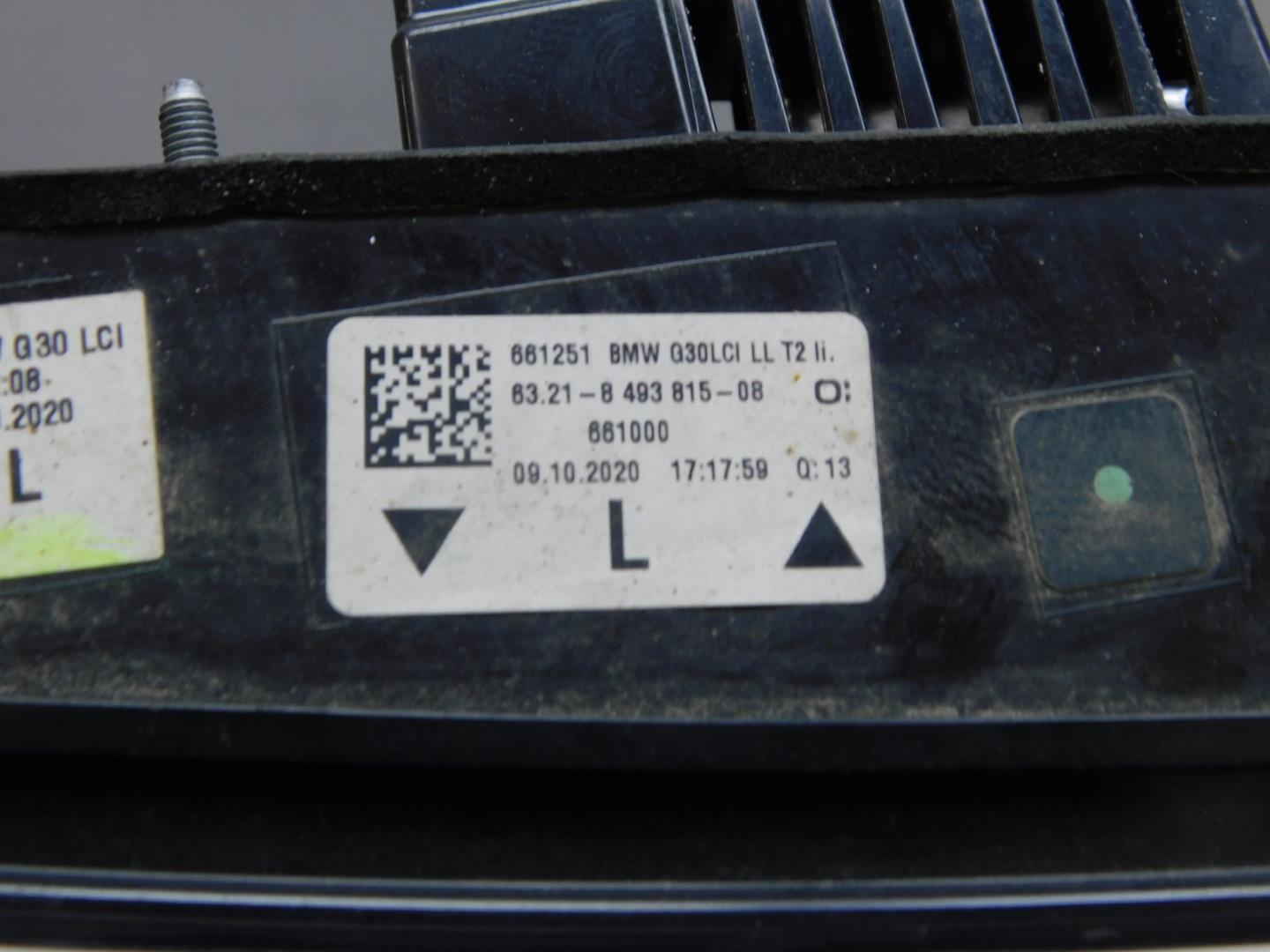 Фонарь задний внутренний левый