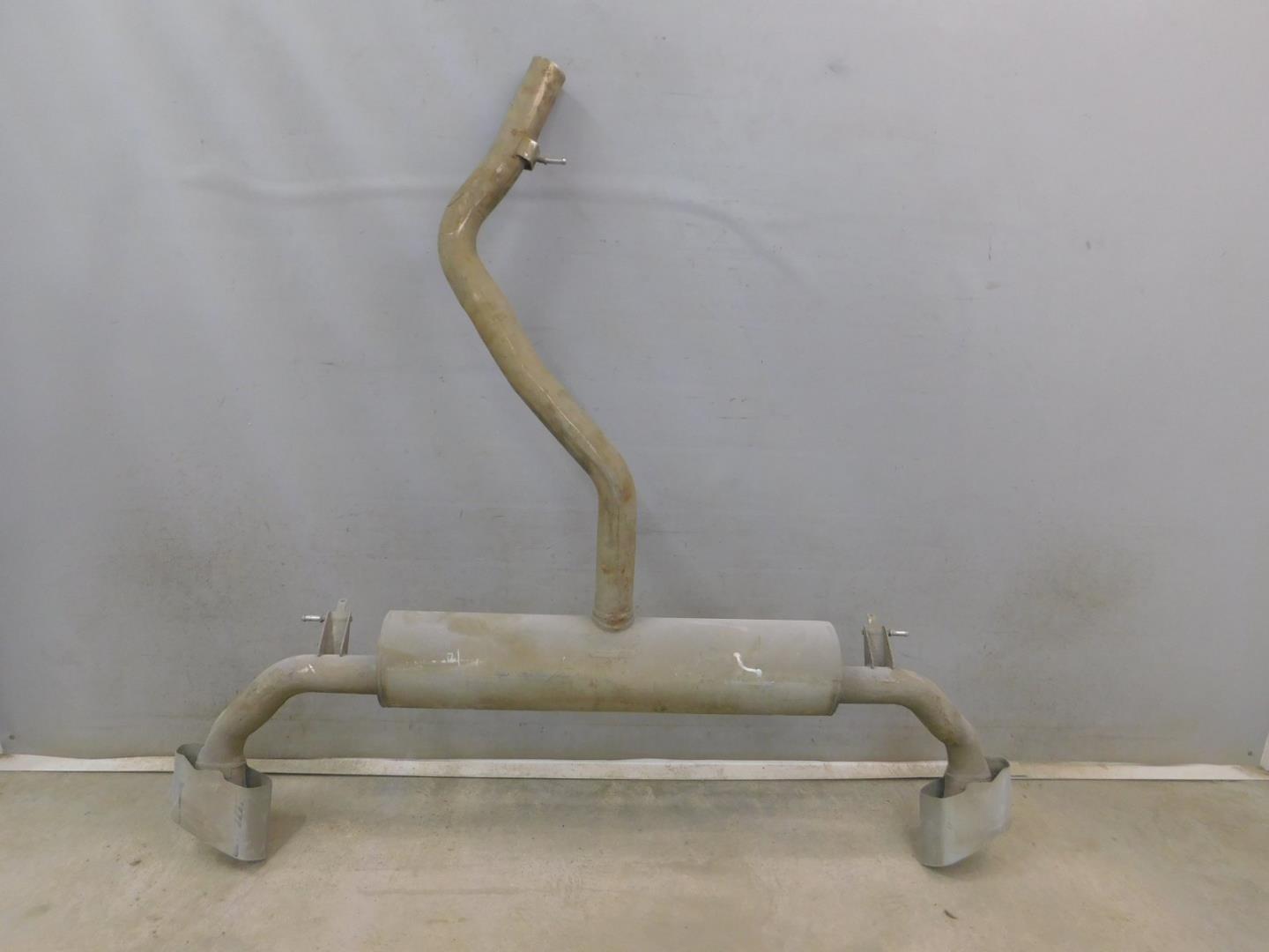 Глушитель задняя часть