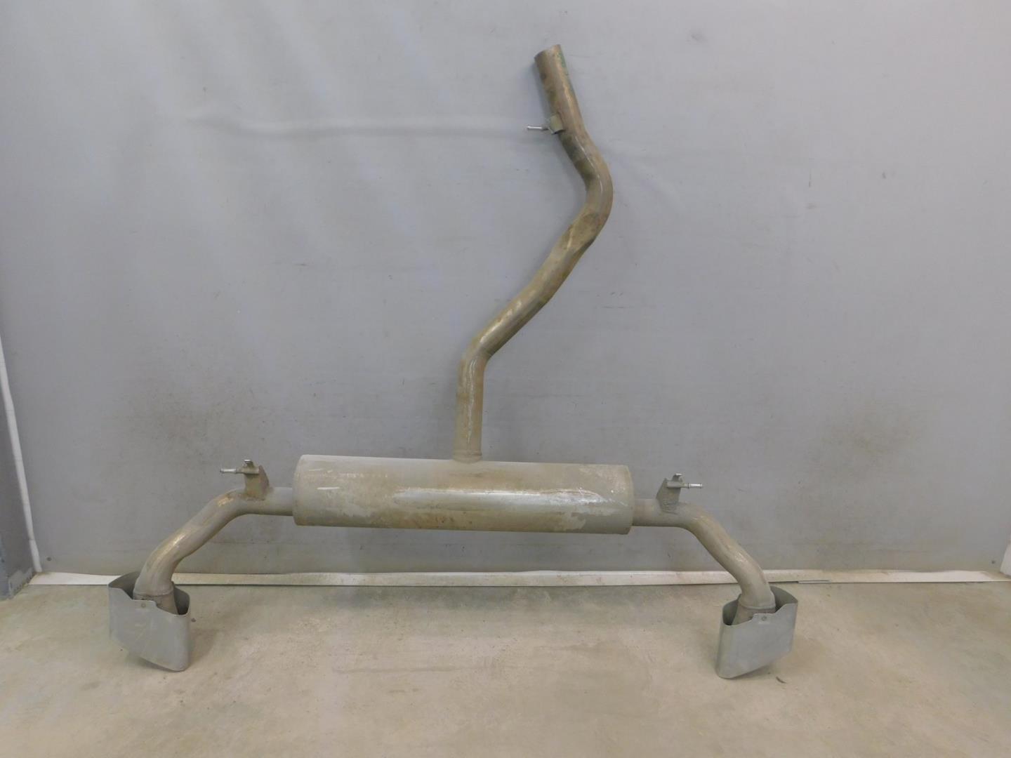 Глушитель задняя часть