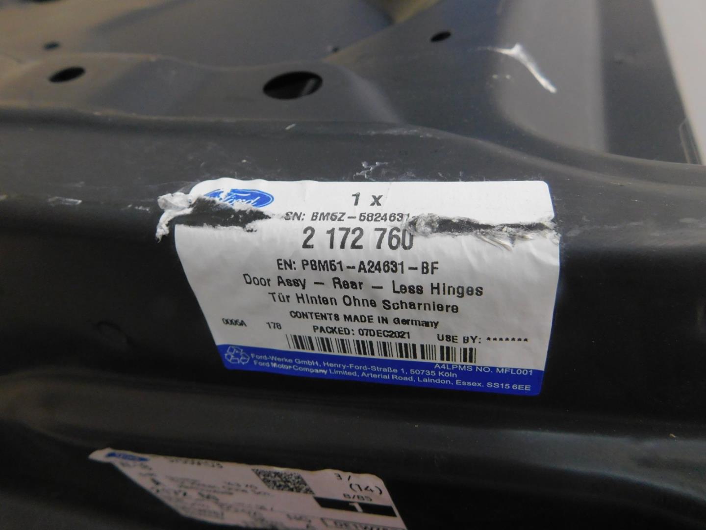 Дверь задняя левая