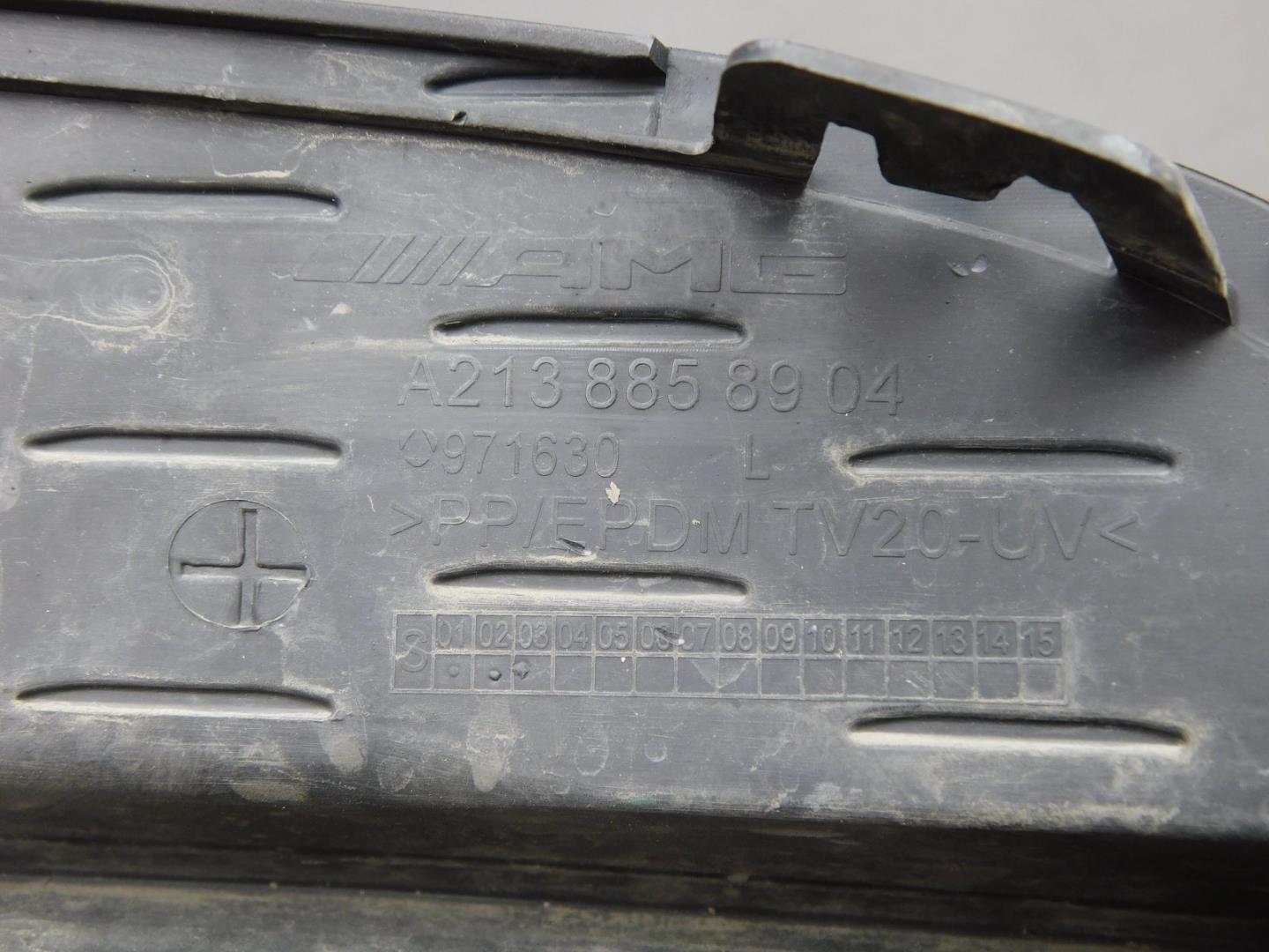 Решетка в бампер левая