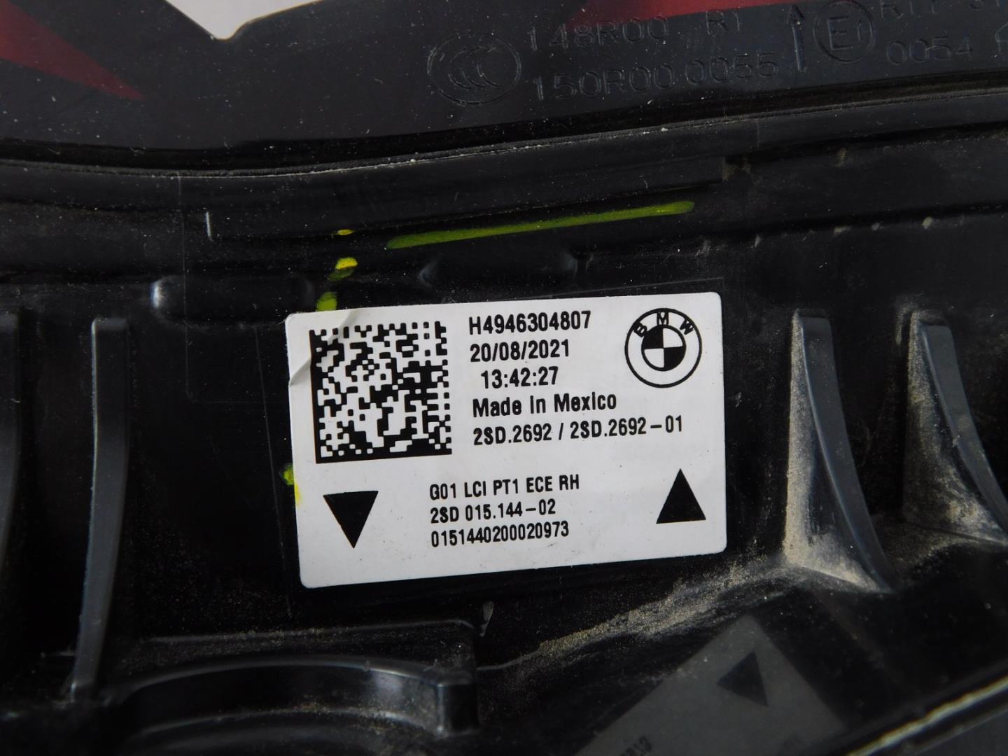 Фонарь задний наружный правый