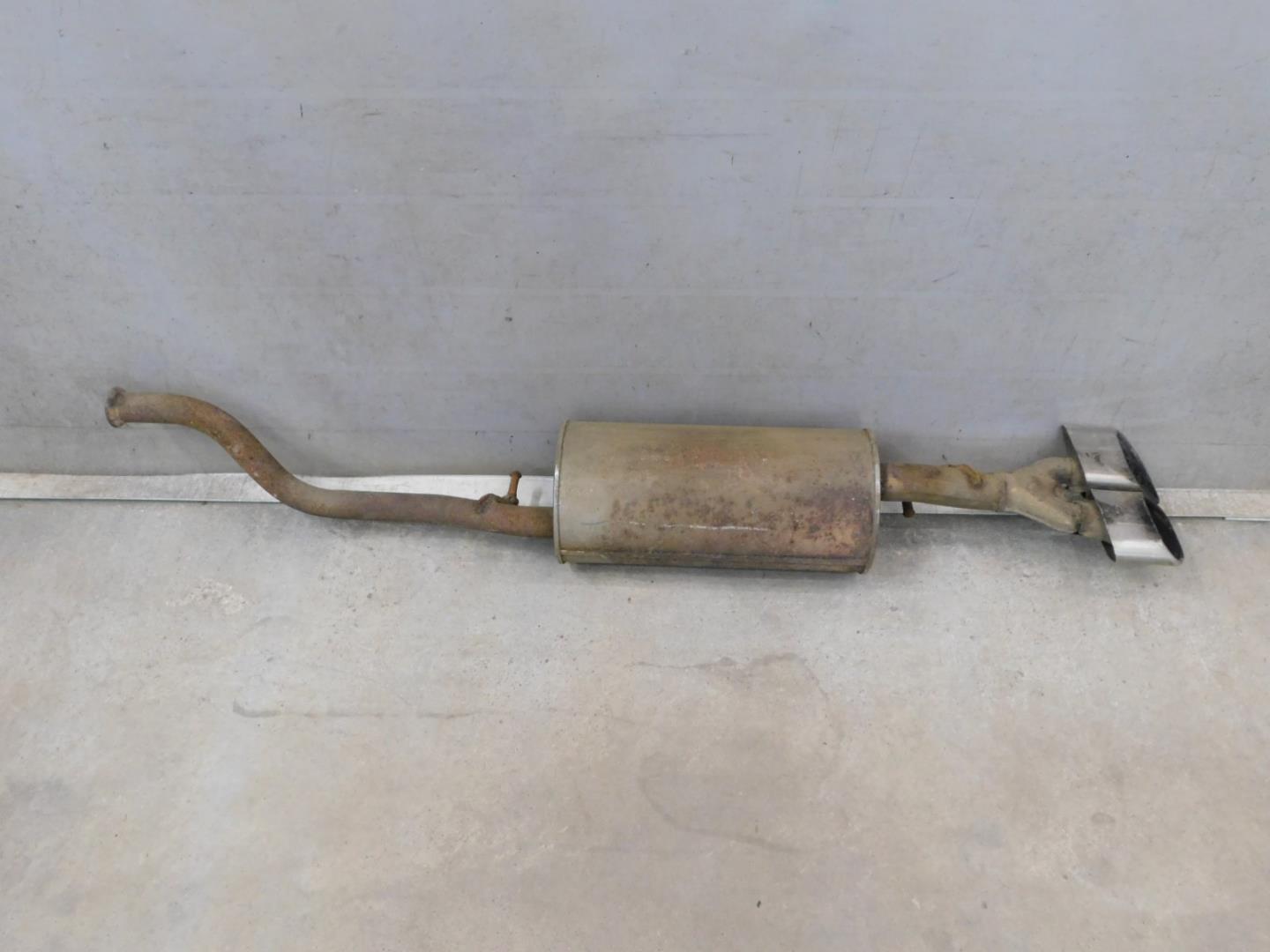 Глушитель задняя часть