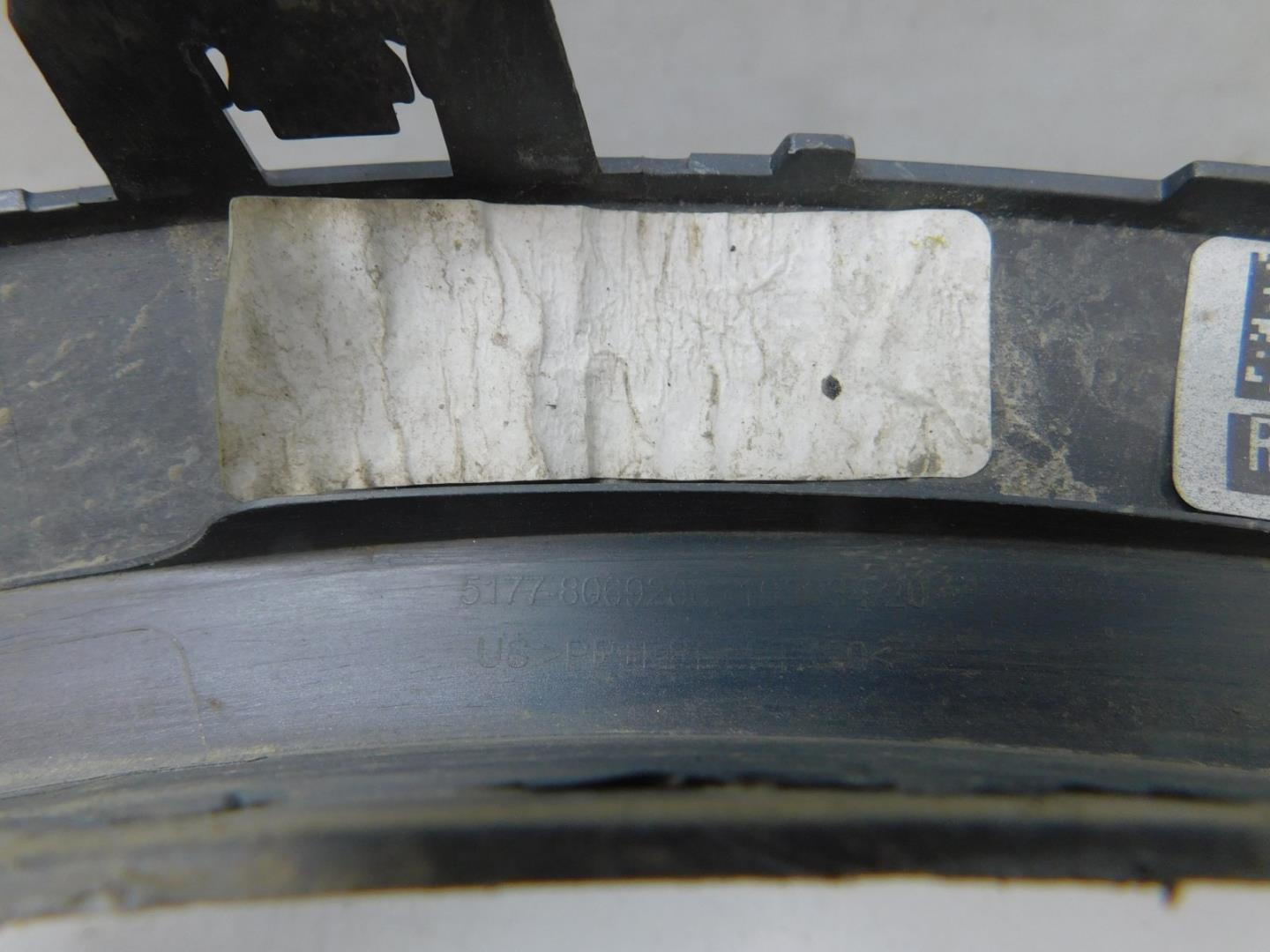 Накладка заднего крыла правого