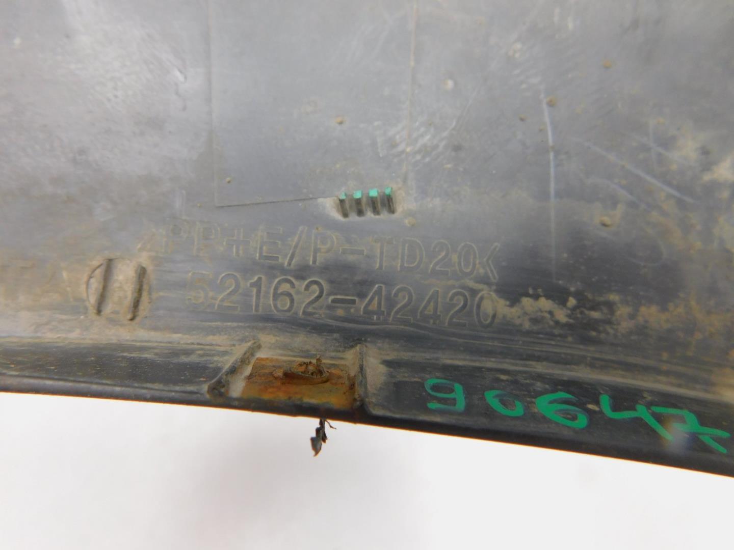 Накладка заднего бампера левая