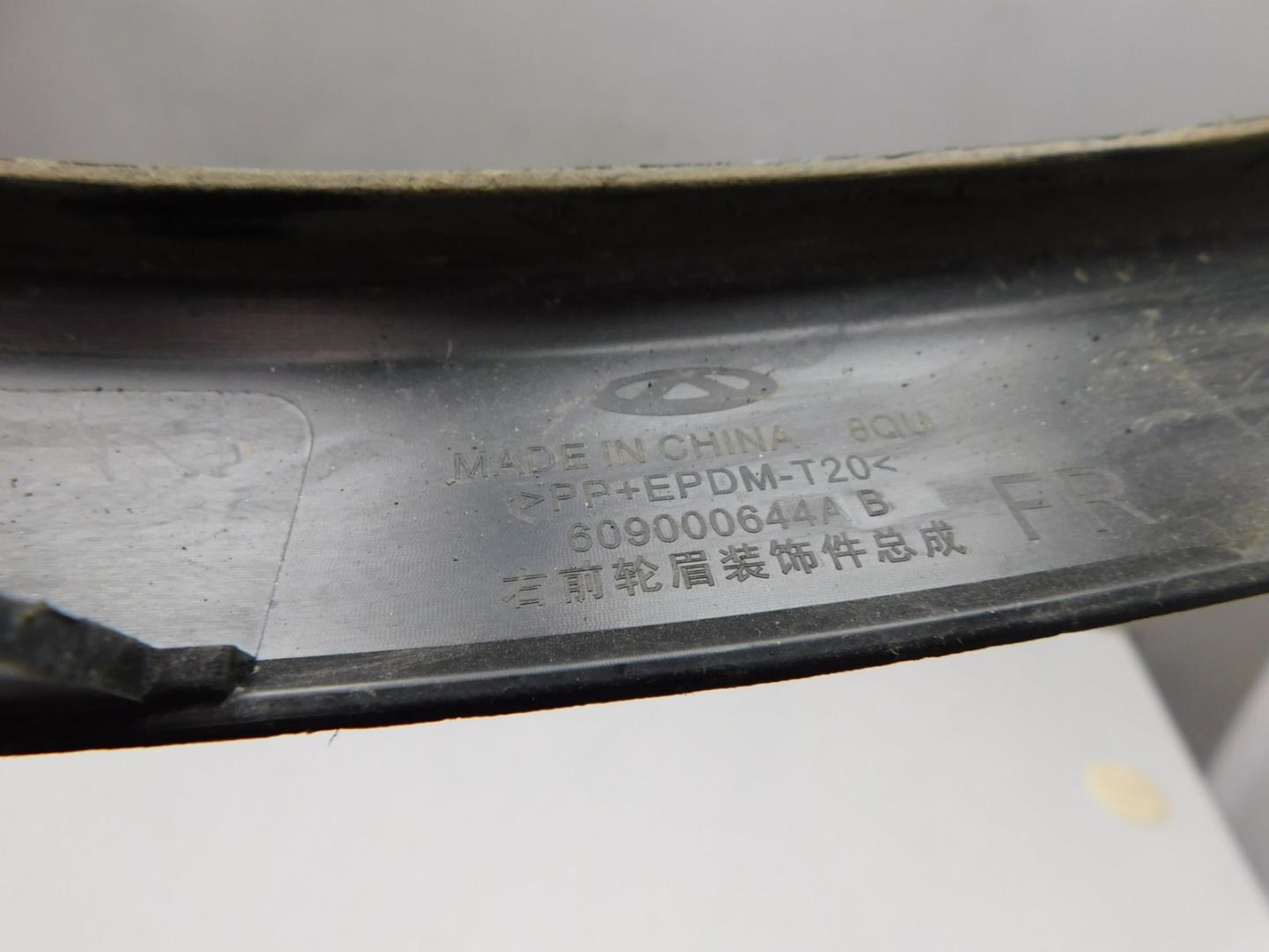 Накладка переднего крыла правого