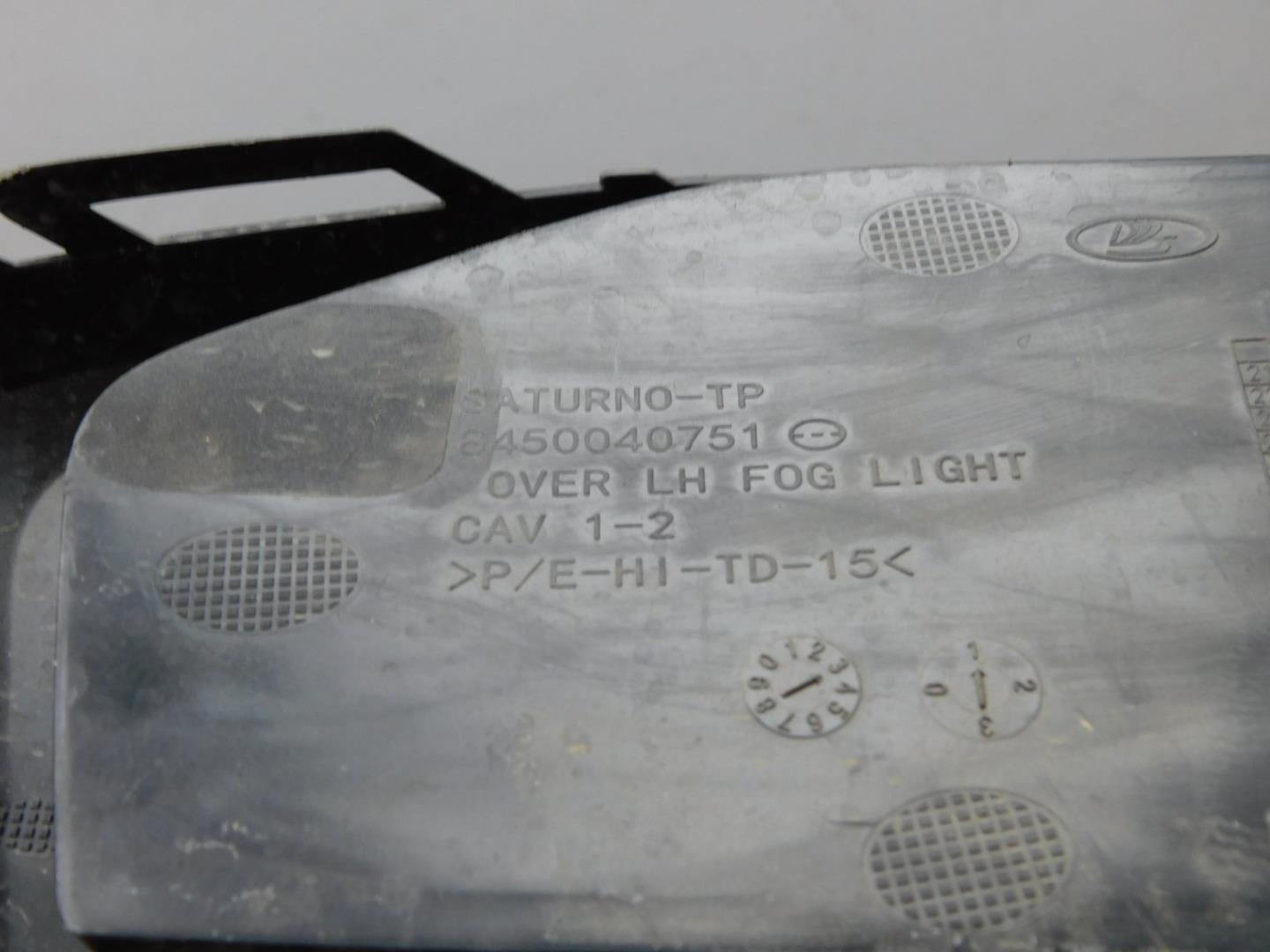 Решетка в бампер левая