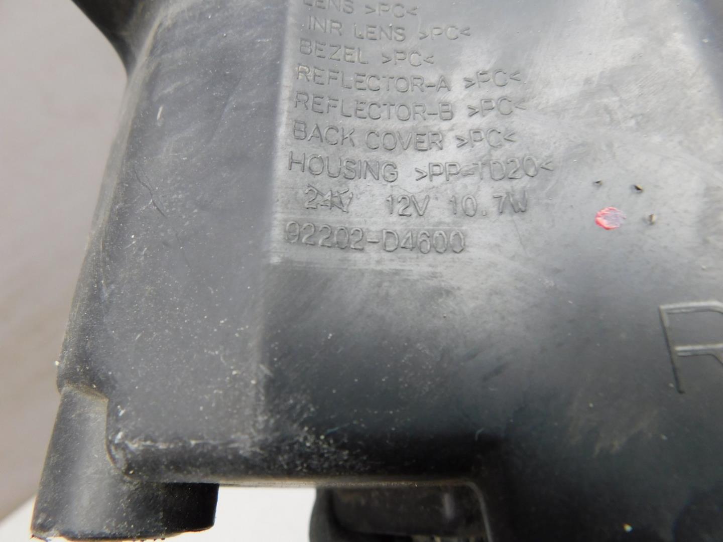 Фара противотуманная правая