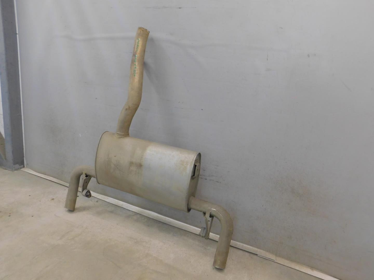 Глушитель задняя часть