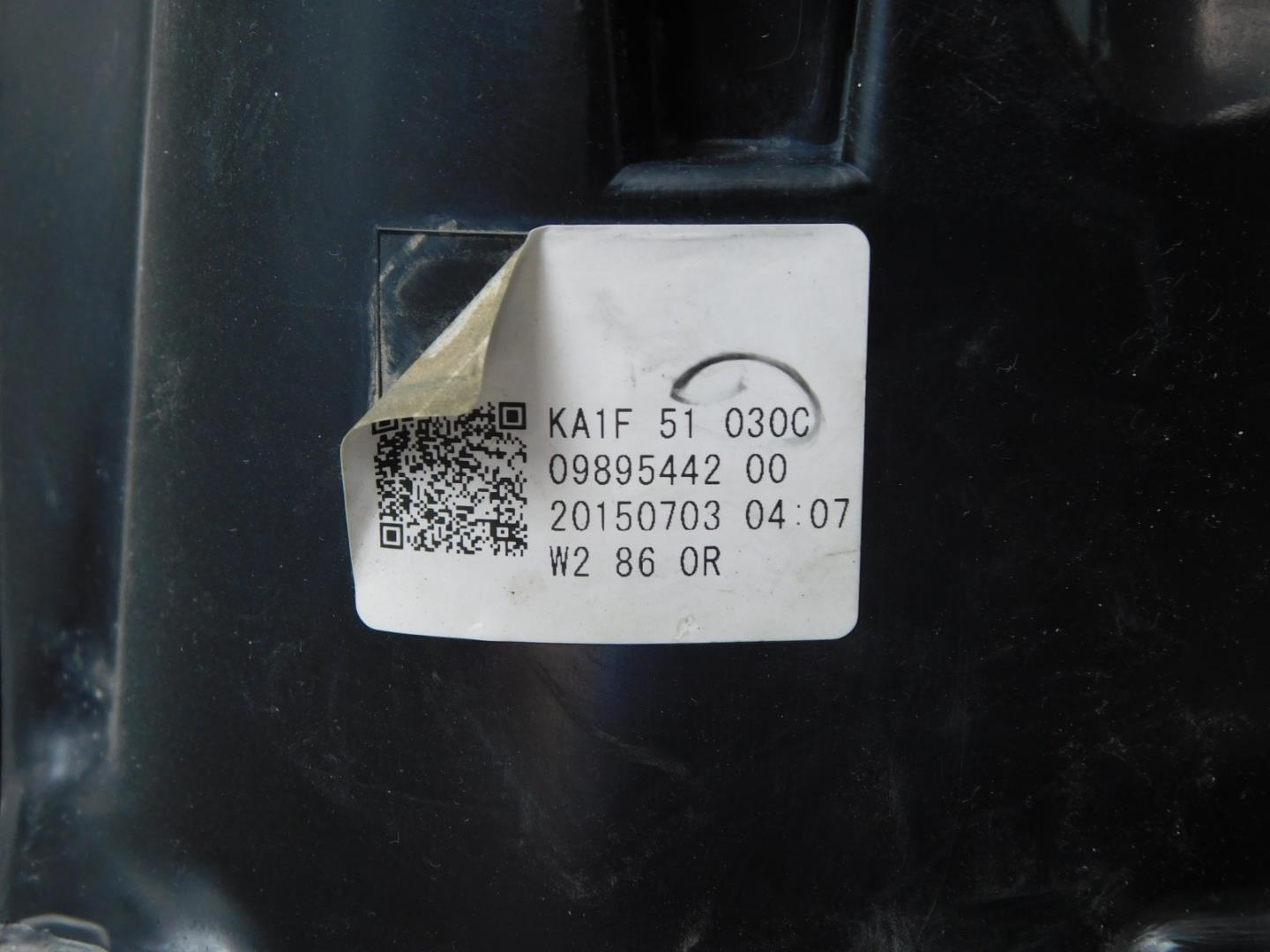 Фара правая