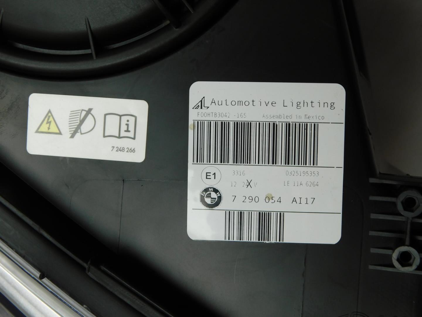 Фара правая