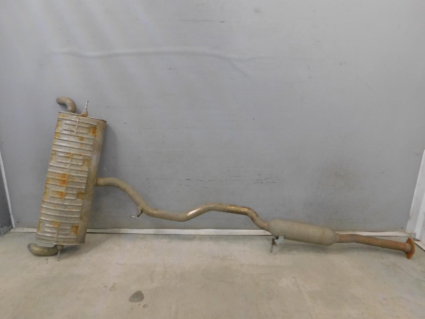 Глушитель задняя часть