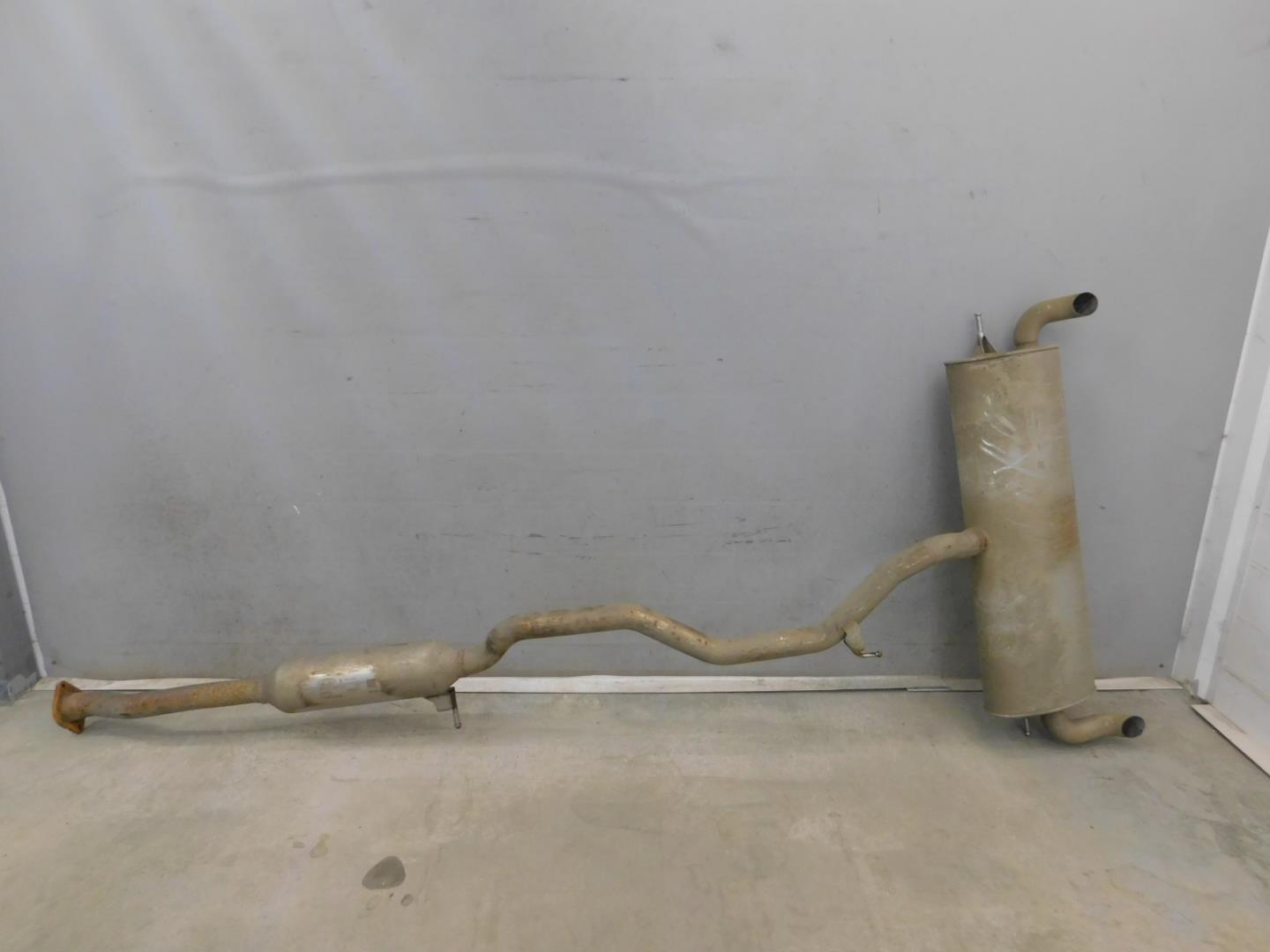 Глушитель задняя часть