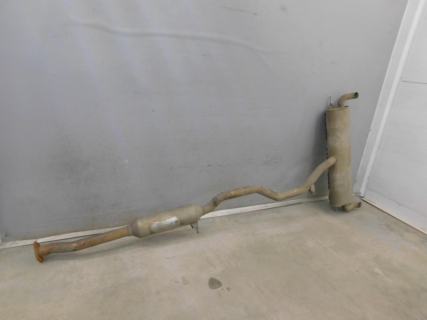 Глушитель задняя часть