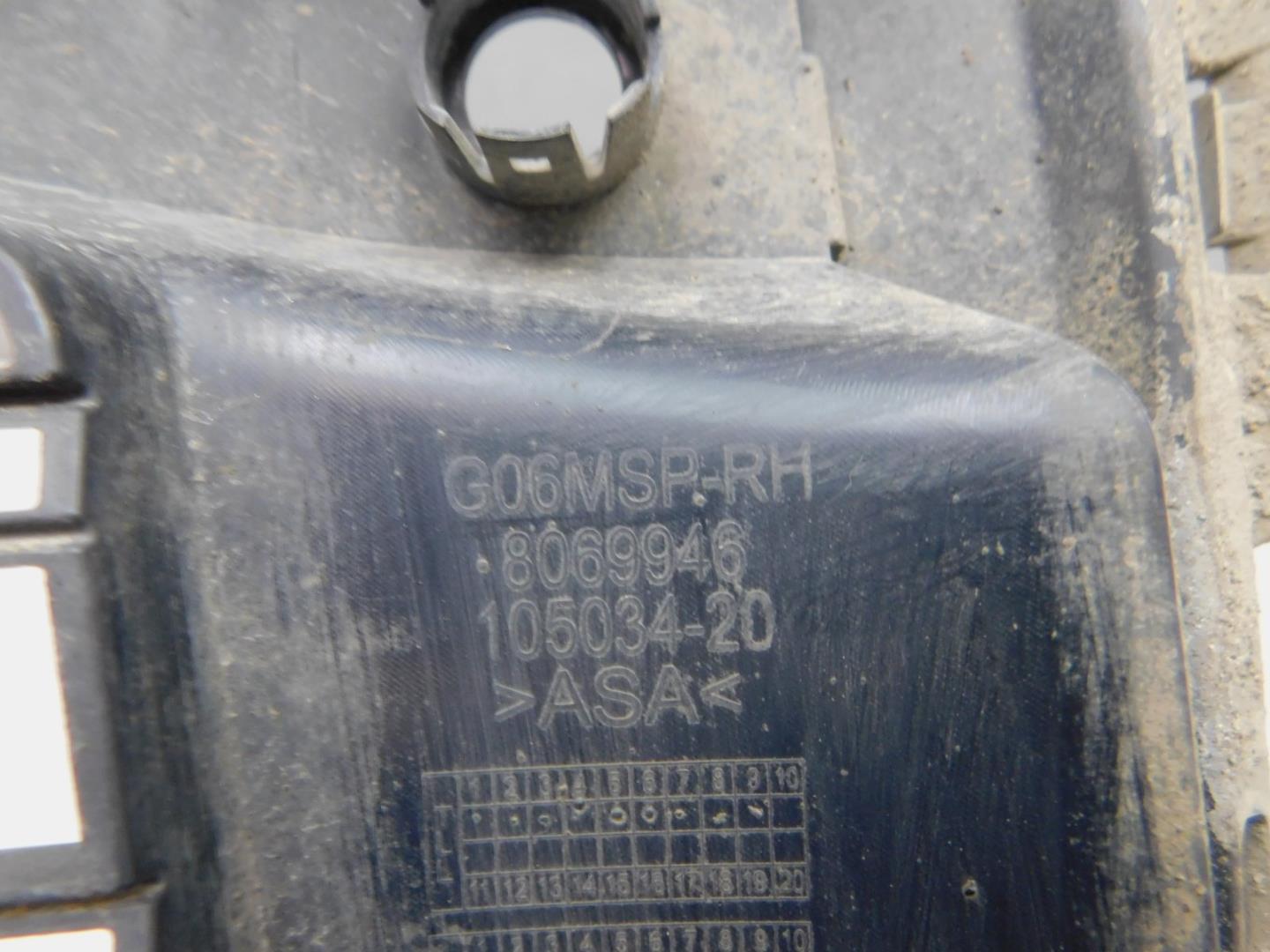 Решетка в бампер правая