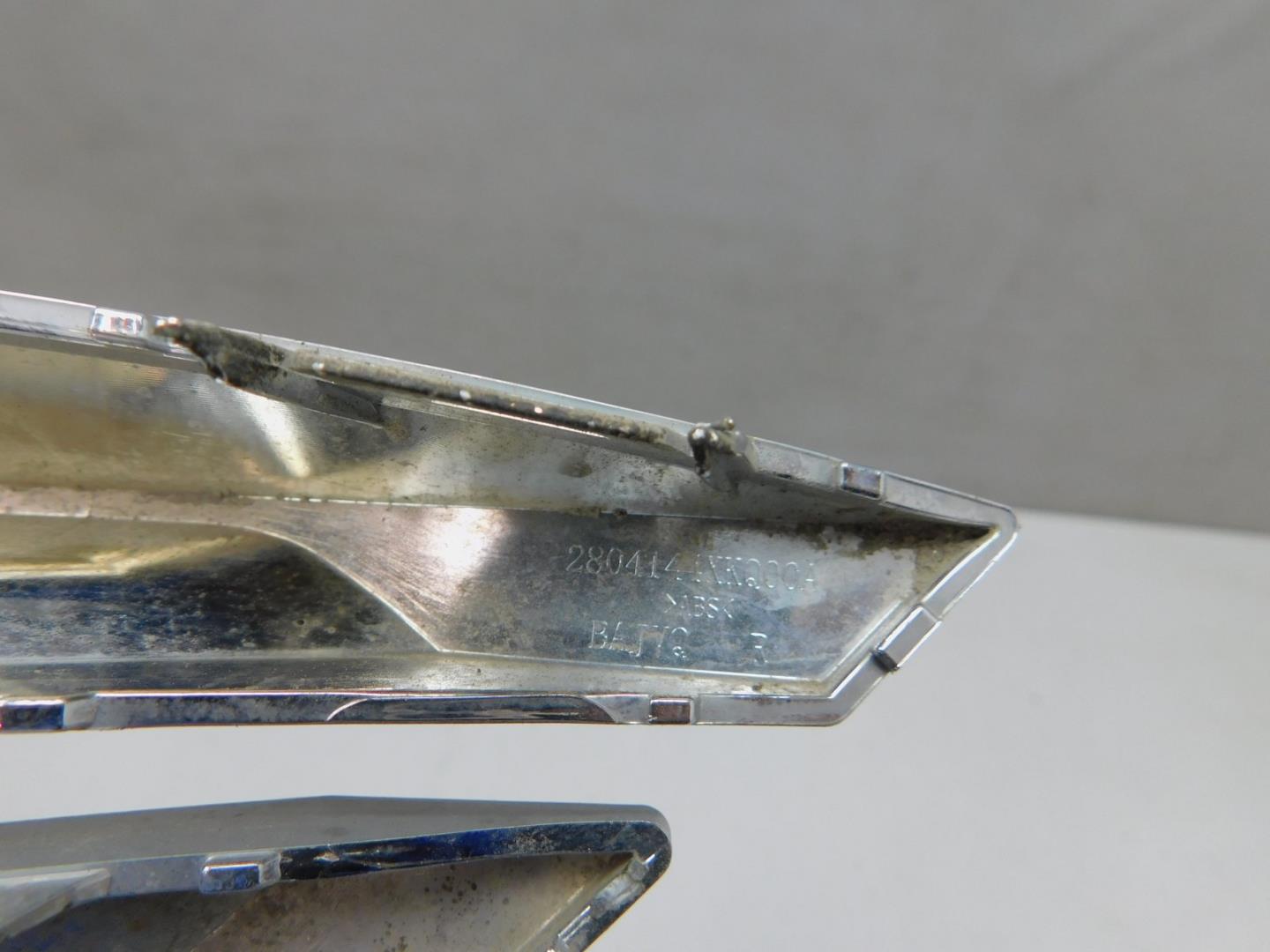 Накладка заднего бампера правая