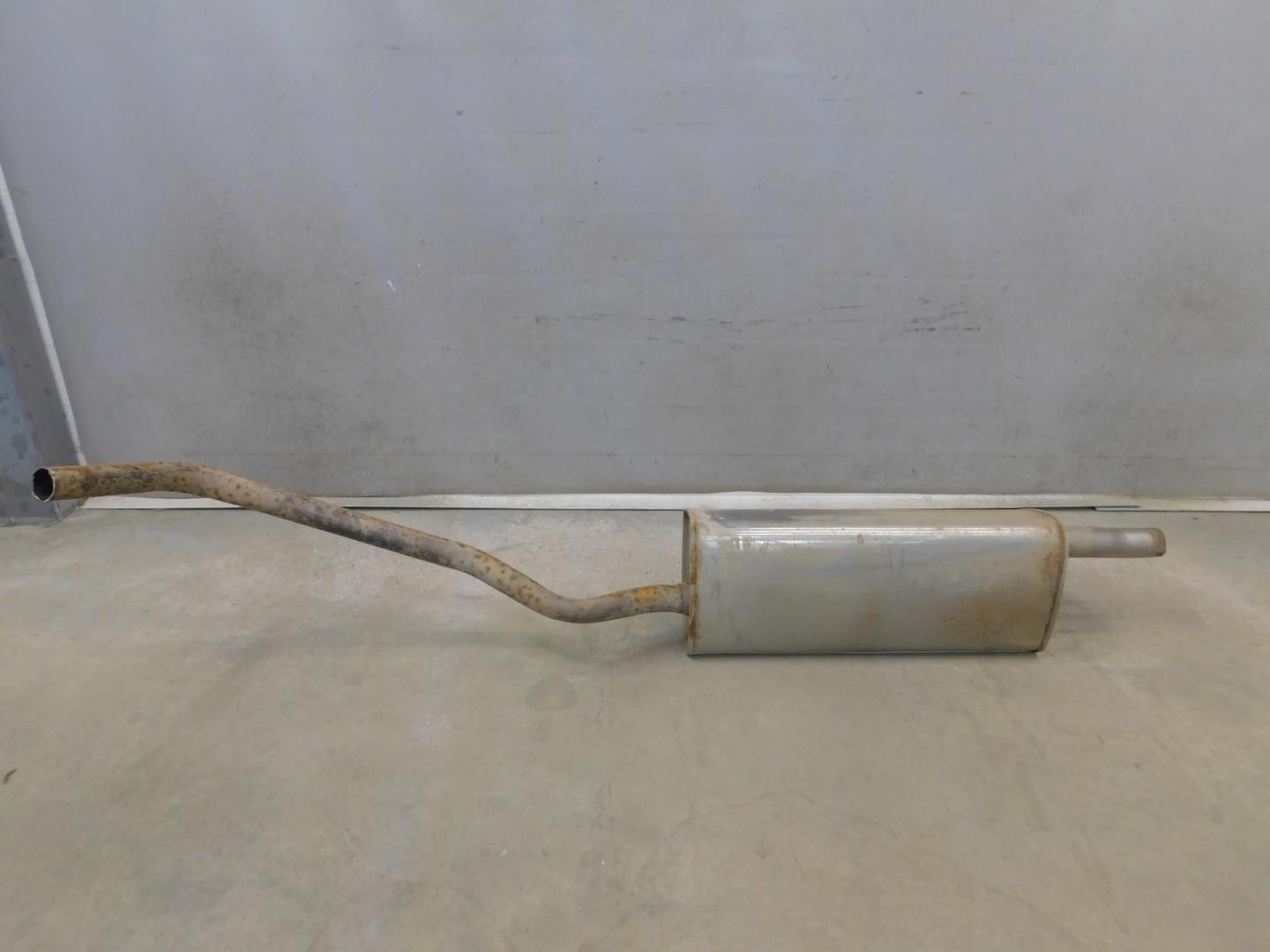 Глушитель задняя часть