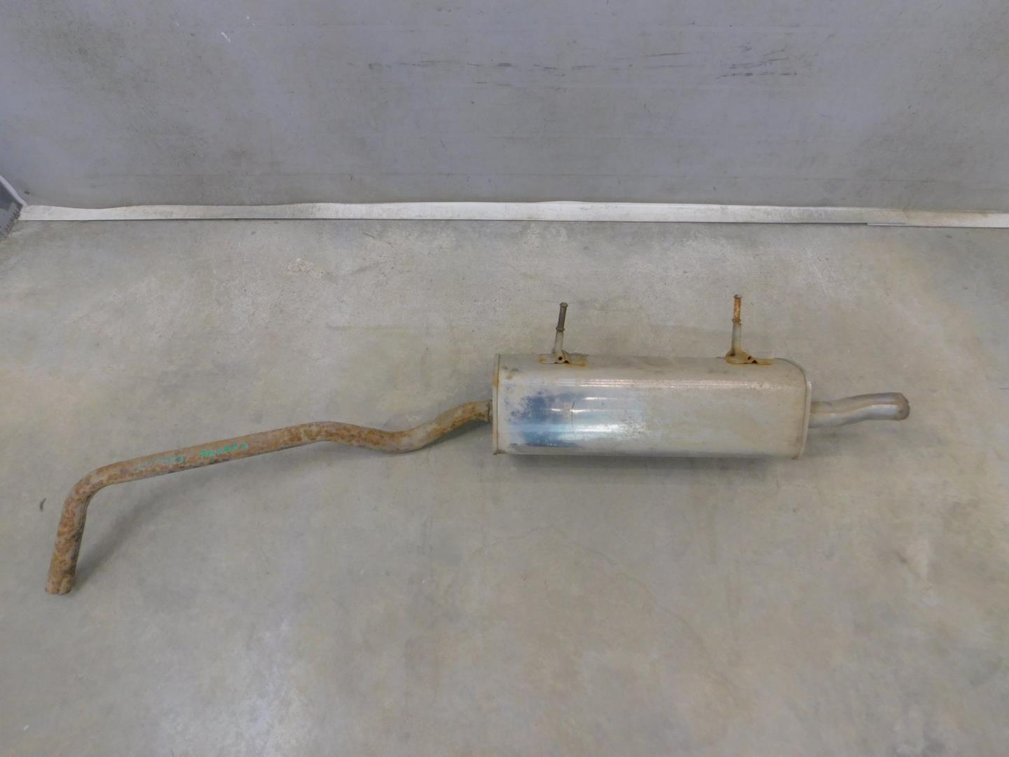 Глушитель задняя часть