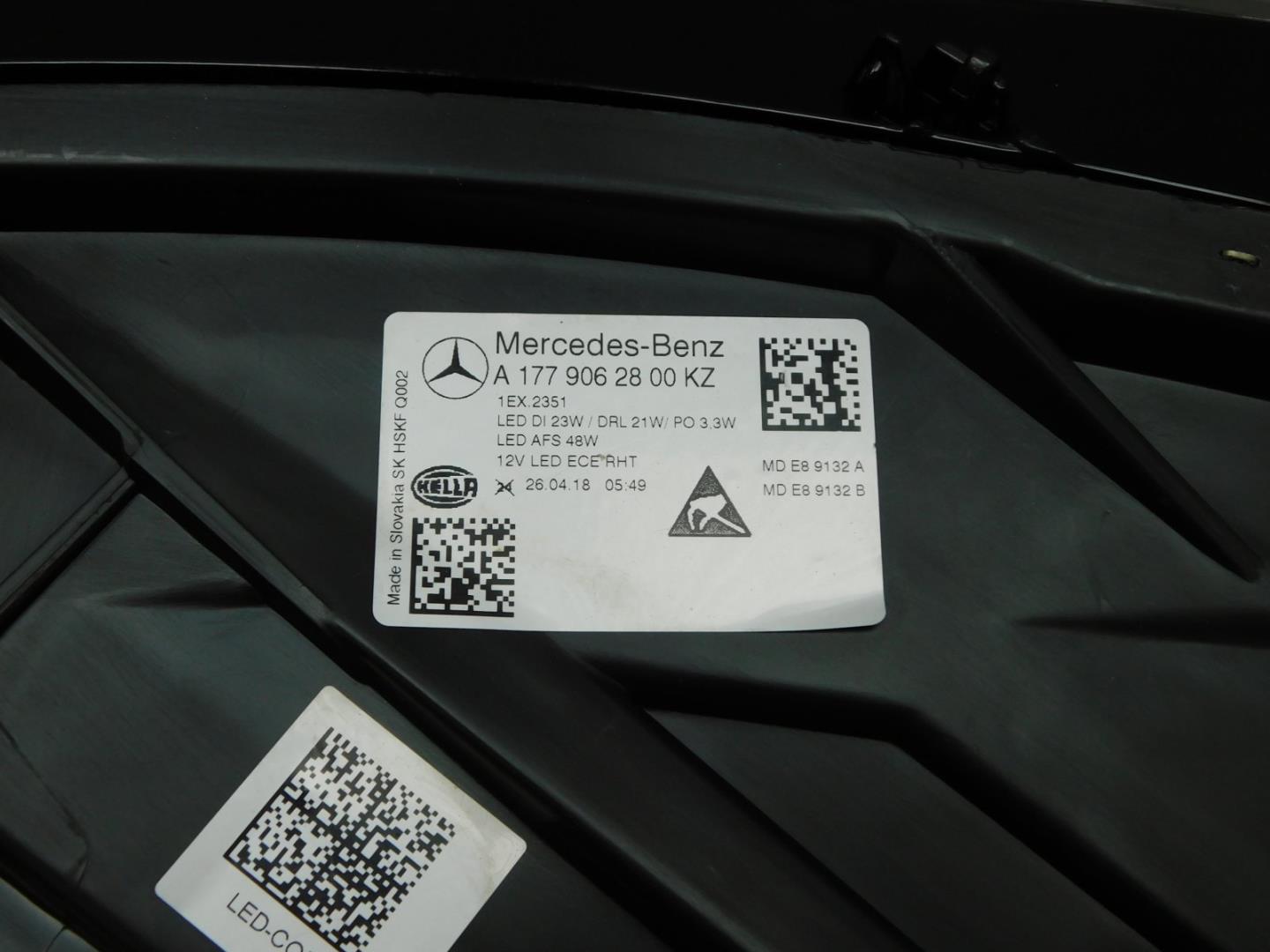 Фара правая