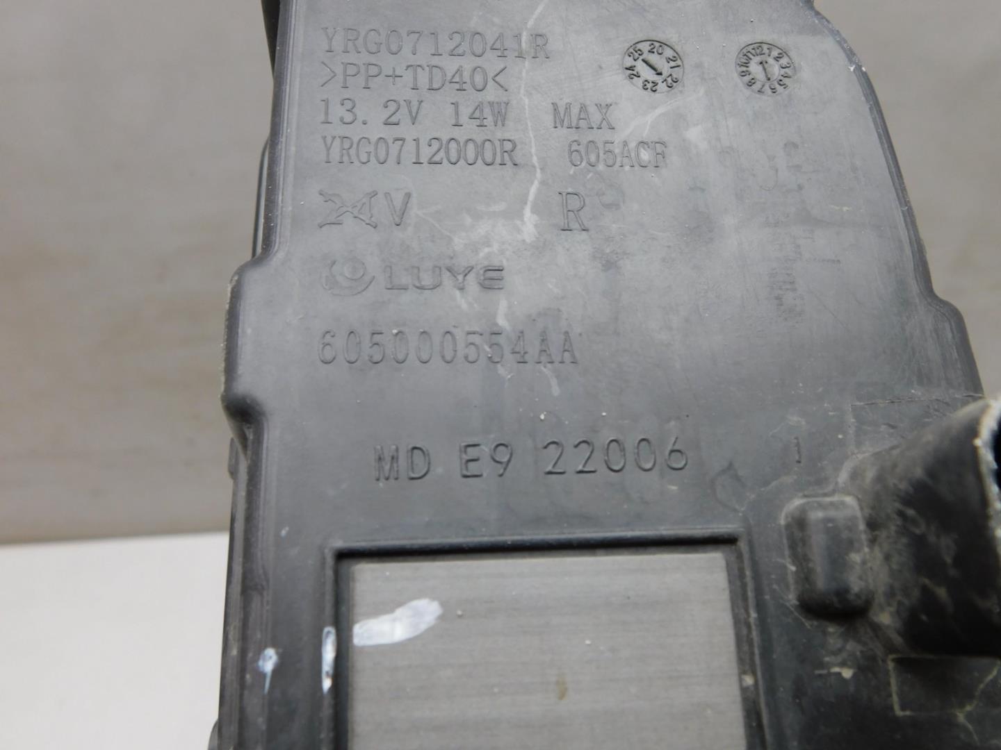 Фара противотуманная правая