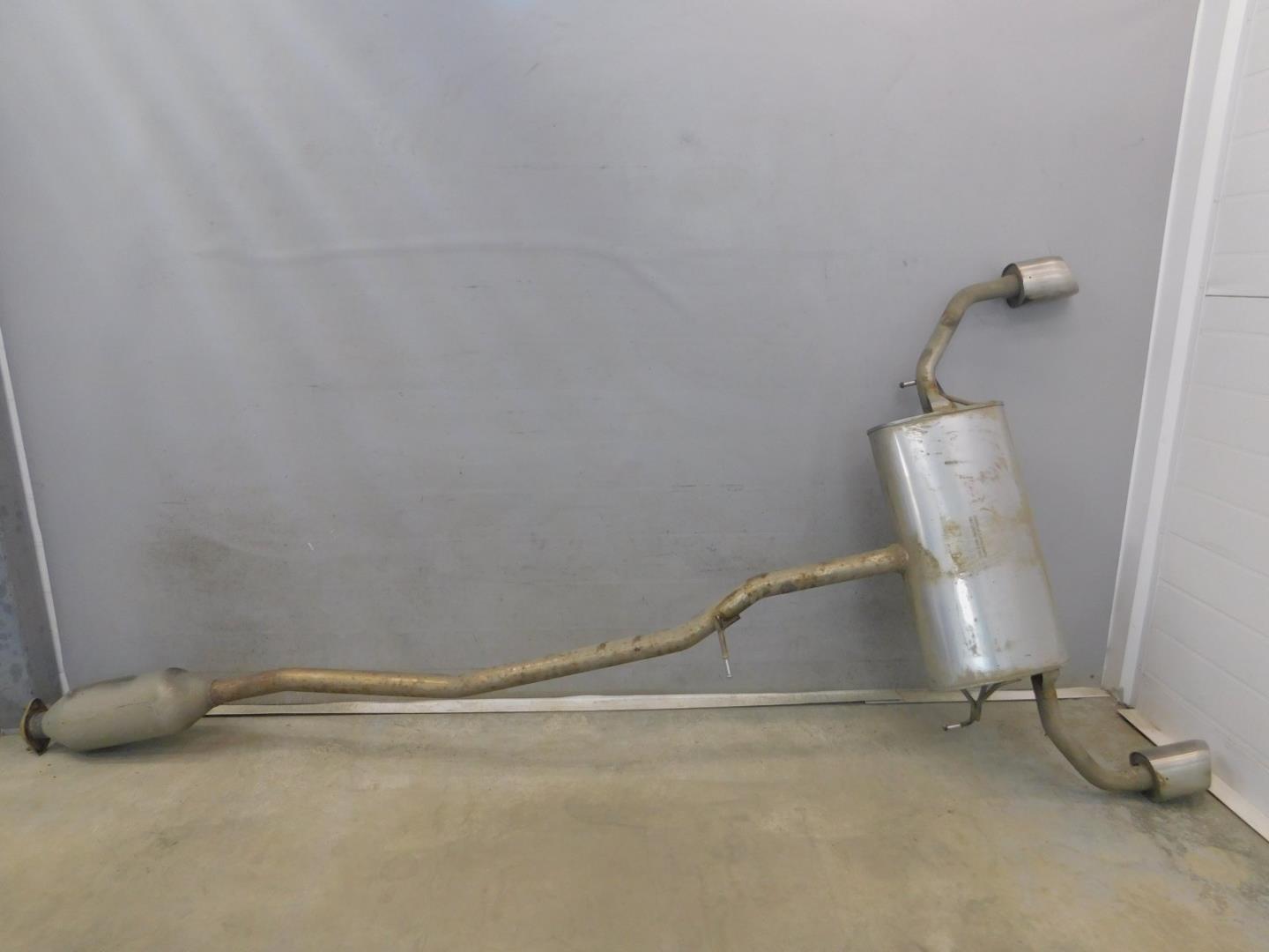 Глушитель задняя часть