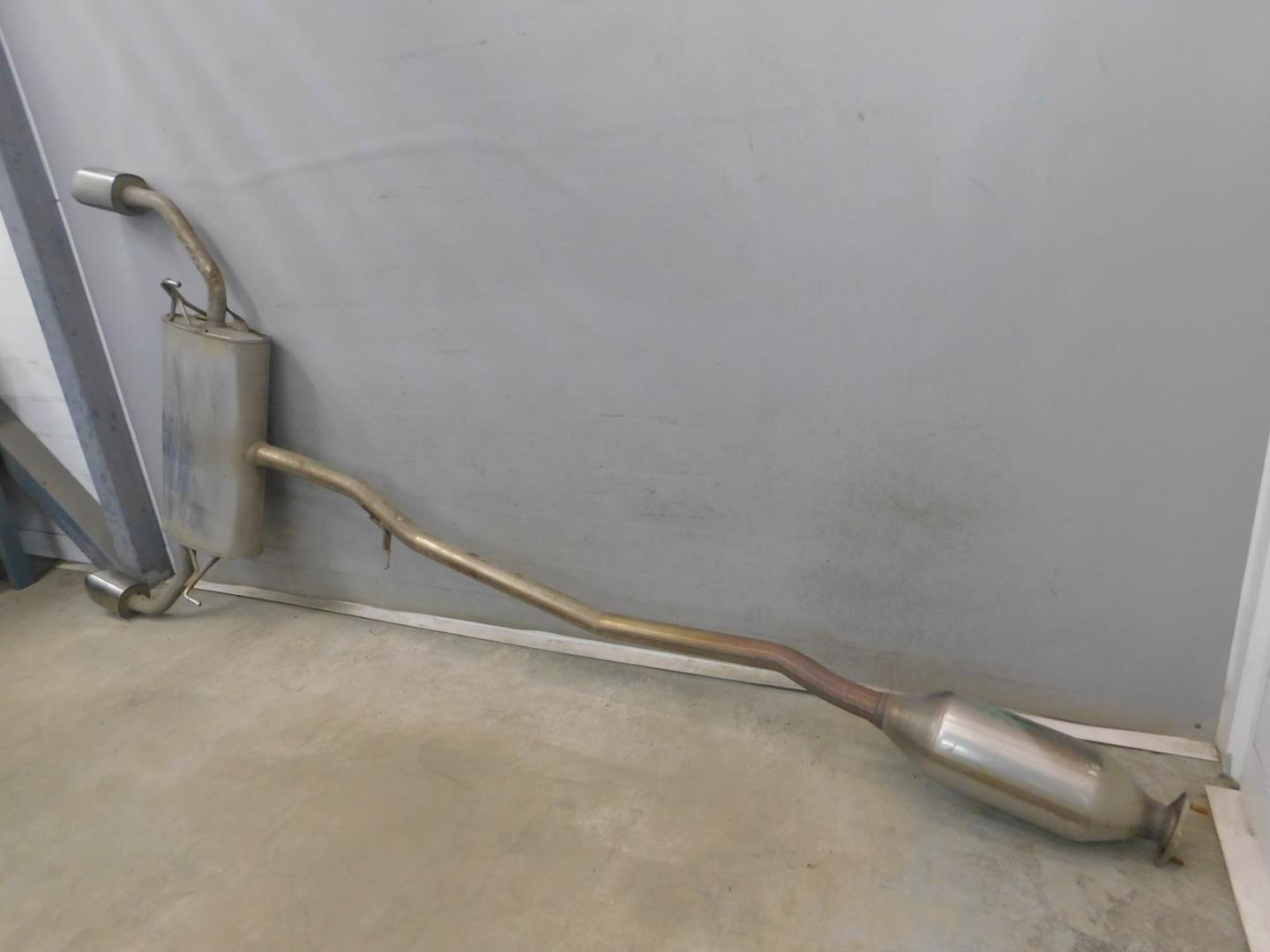 Глушитель задняя часть