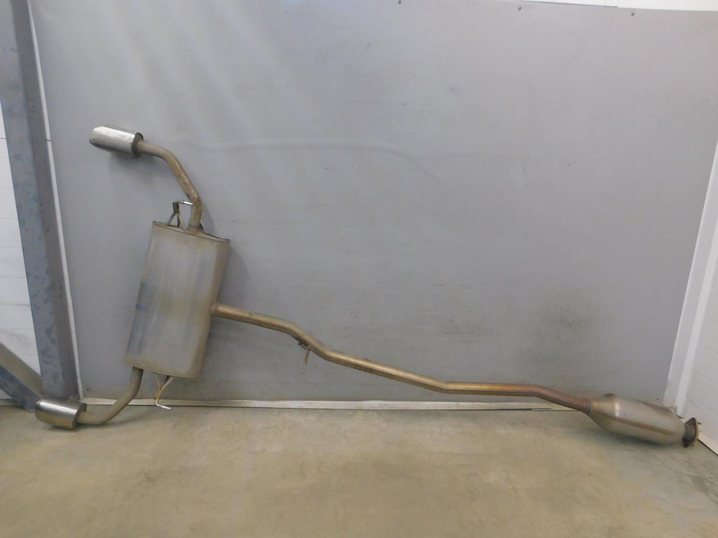 Глушитель задняя часть