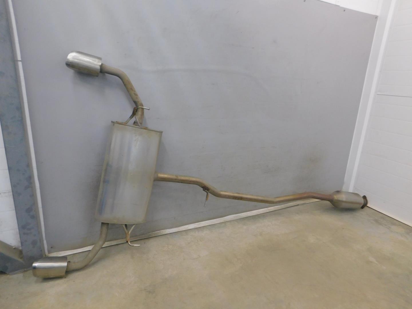 Глушитель задняя часть