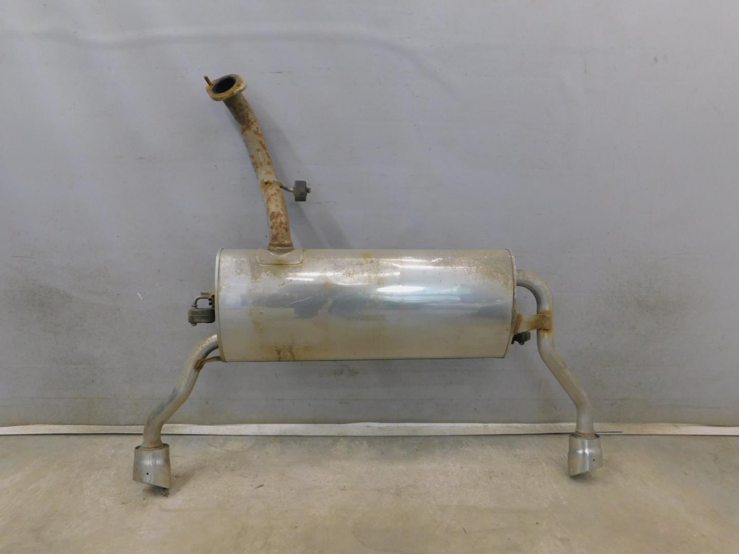 Глушитель задняя часть