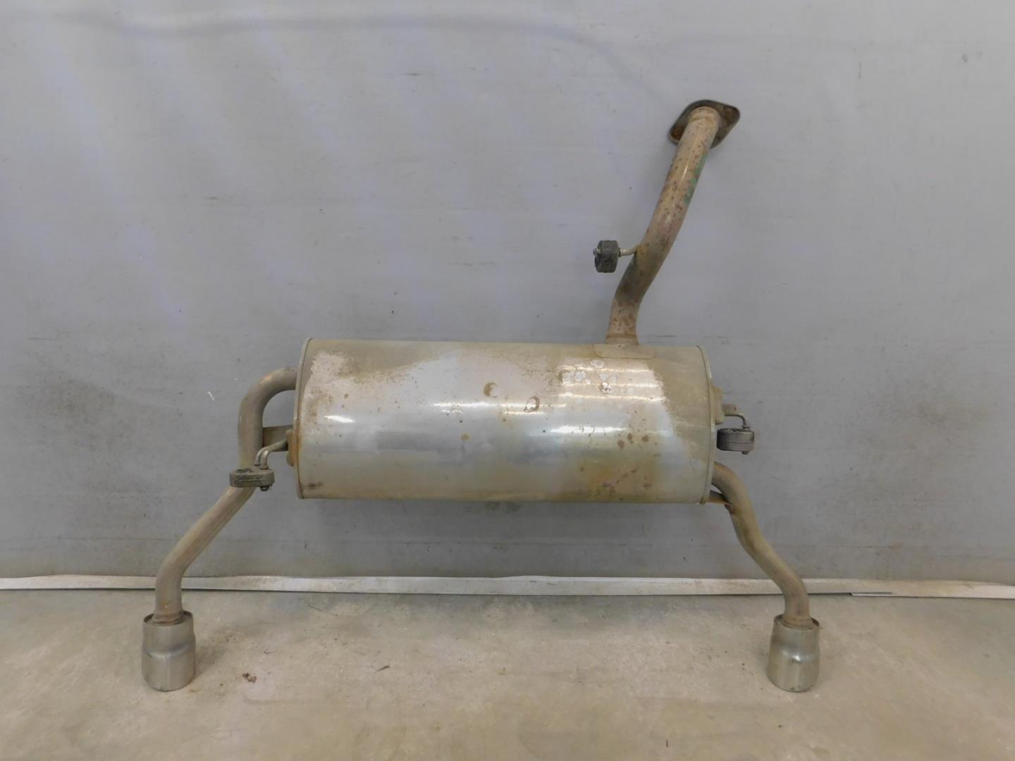 Глушитель задняя часть