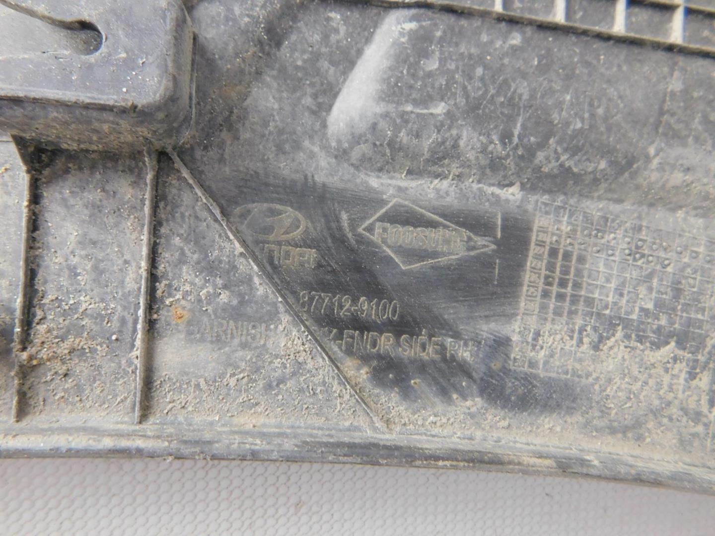 Накладка переднего крыла правого