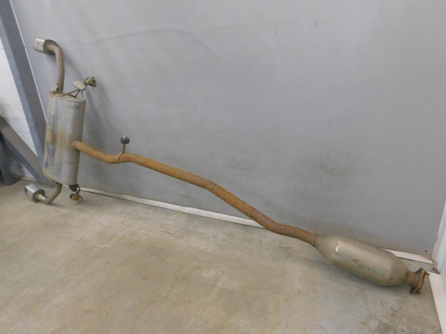 Глушитель задняя часть