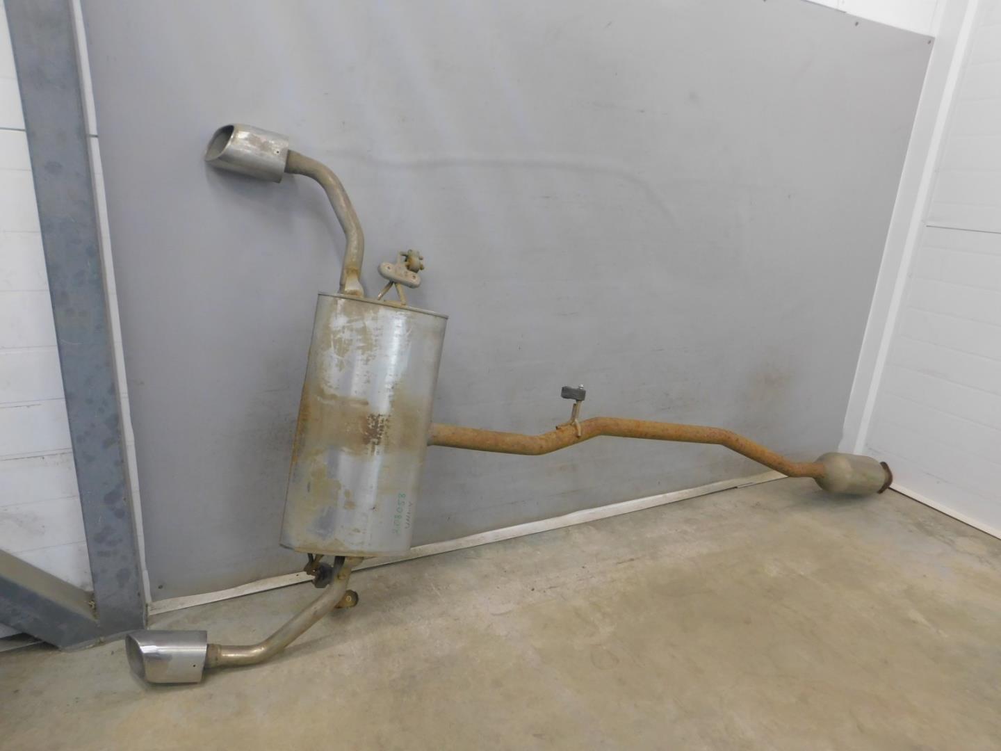 Глушитель задняя часть