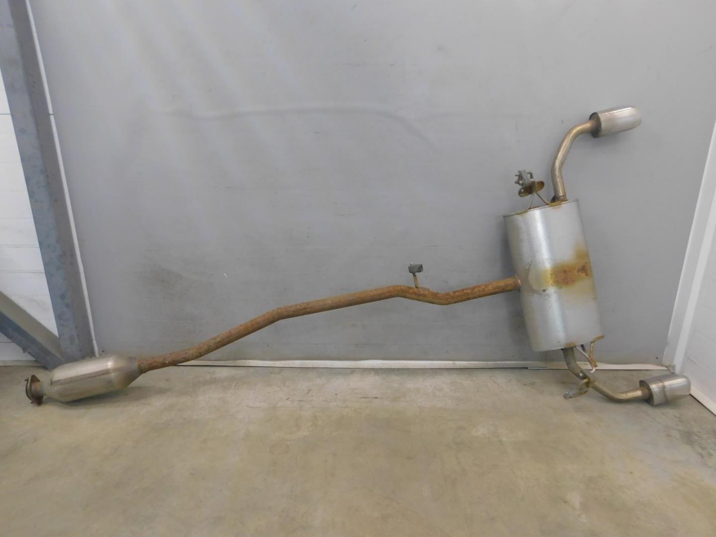 Глушитель задняя часть