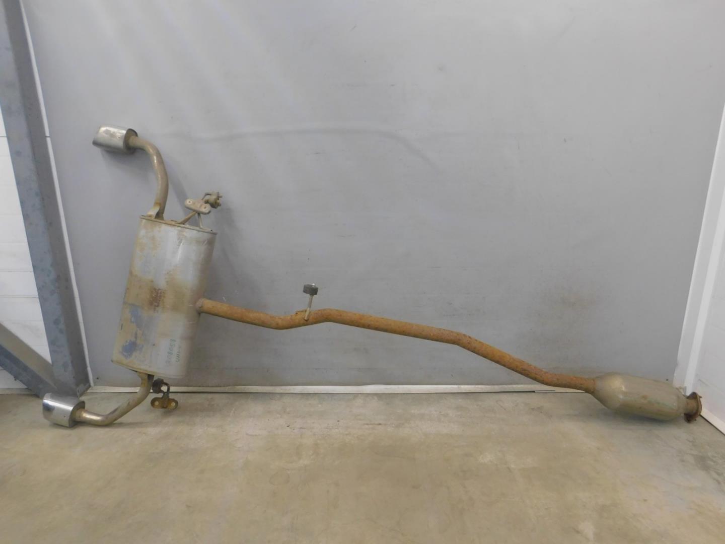 Глушитель задняя часть