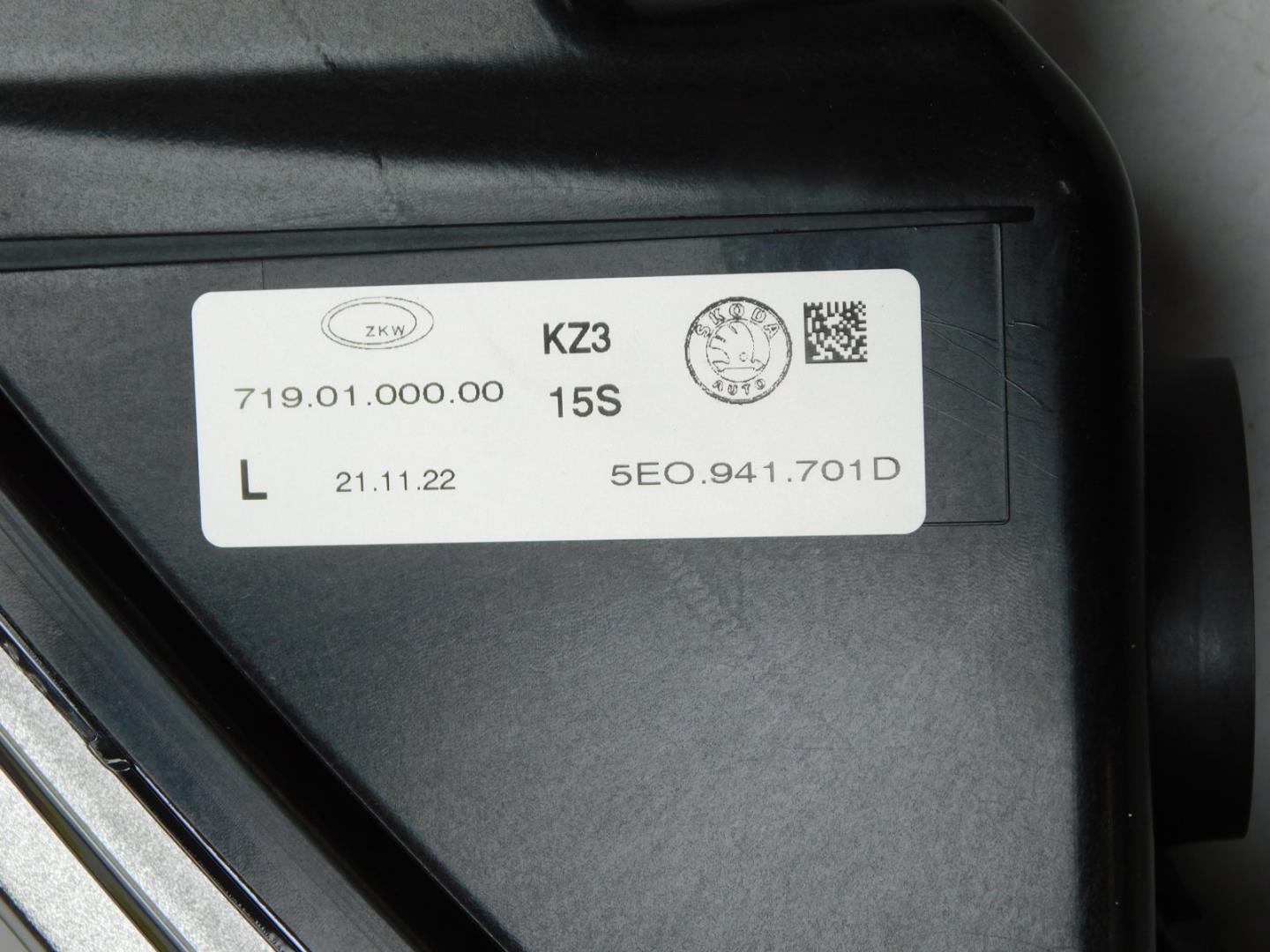 Фара противотуманная левая