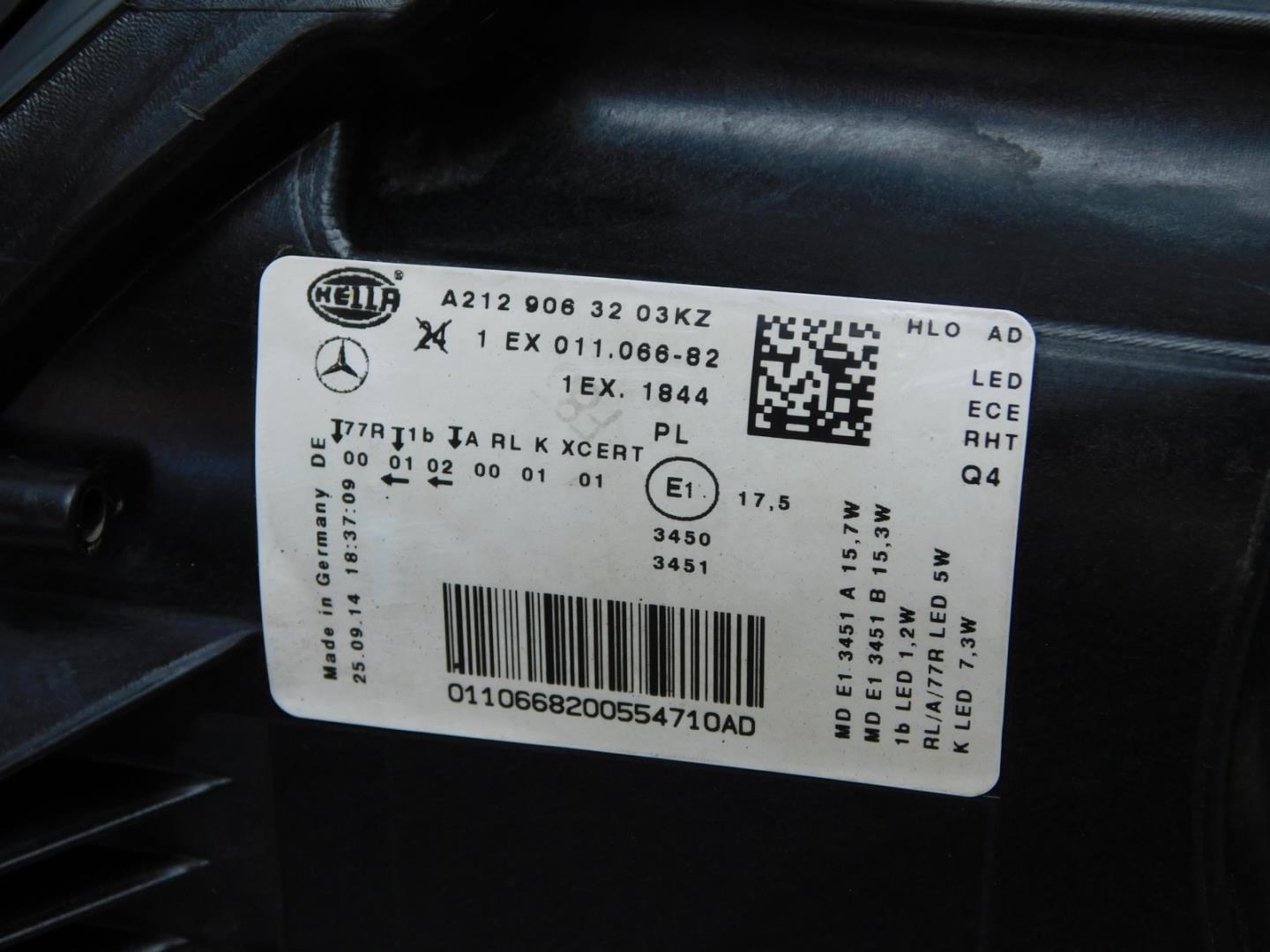 Фара правая