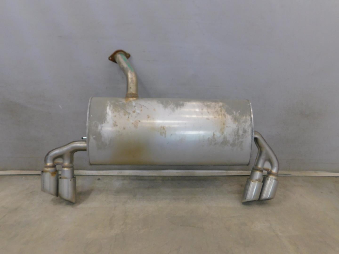 Глушитель задняя часть