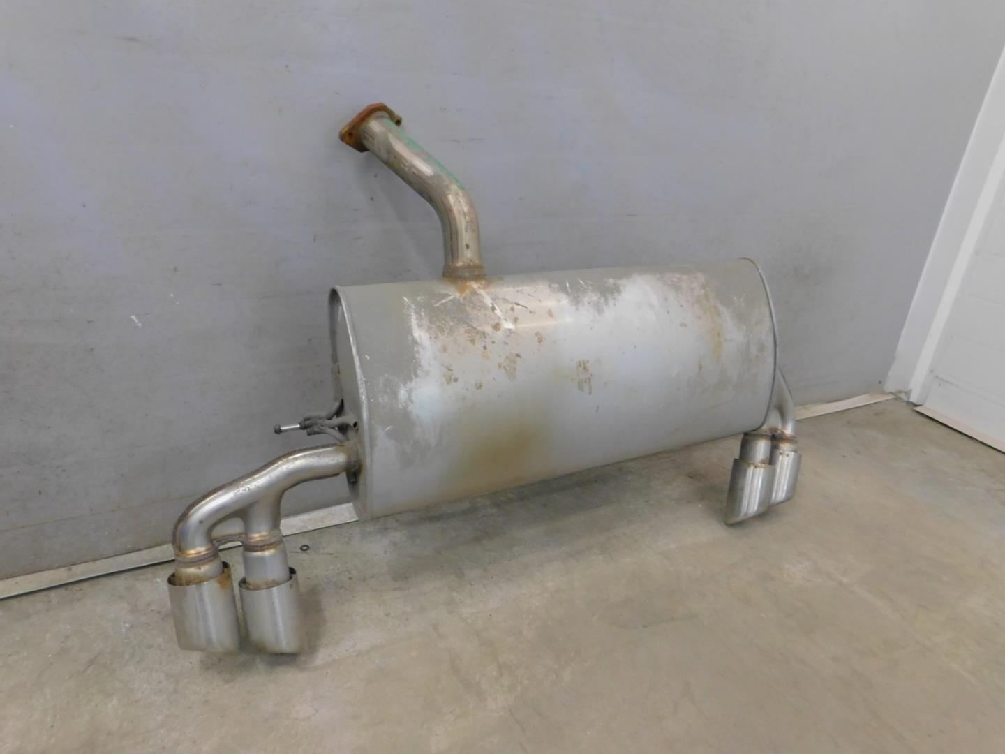 Глушитель задняя часть