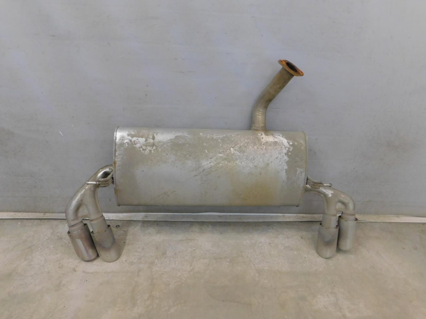 Глушитель задняя часть