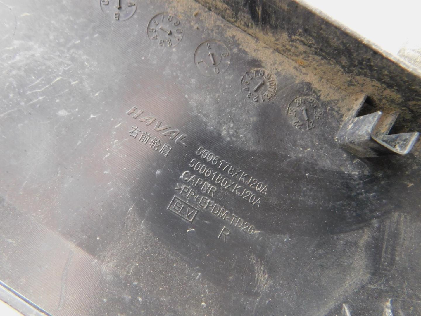 Накладка переднего крыла правого