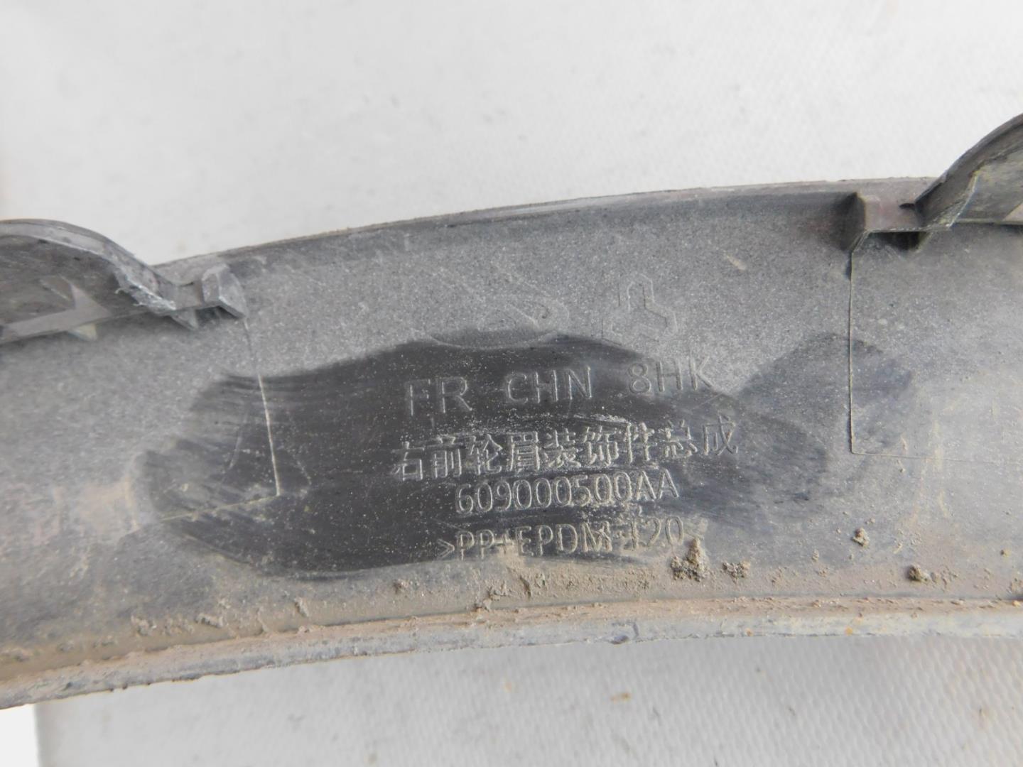 Накладка переднего крыла правого