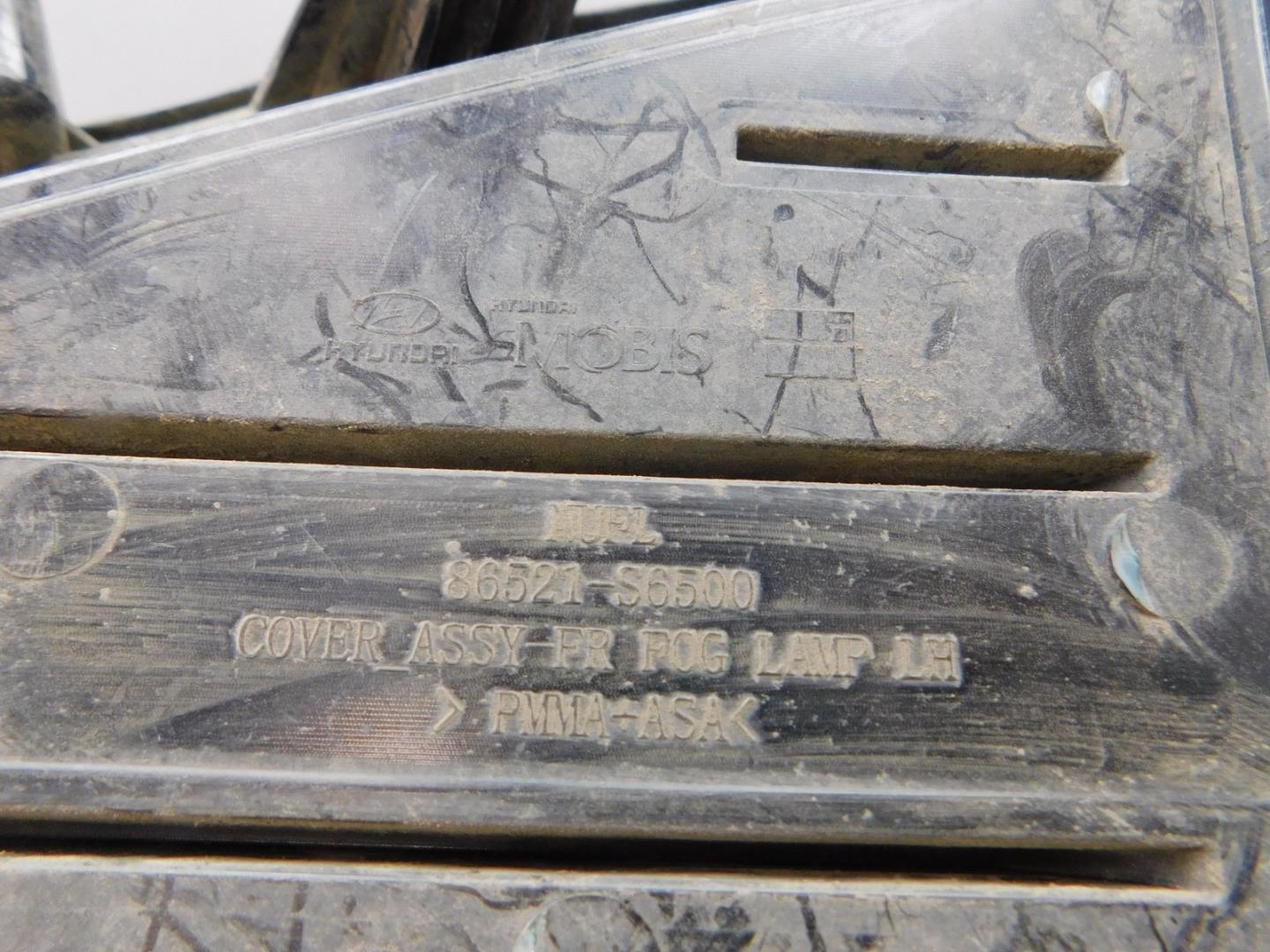 Решетка в бампер левая