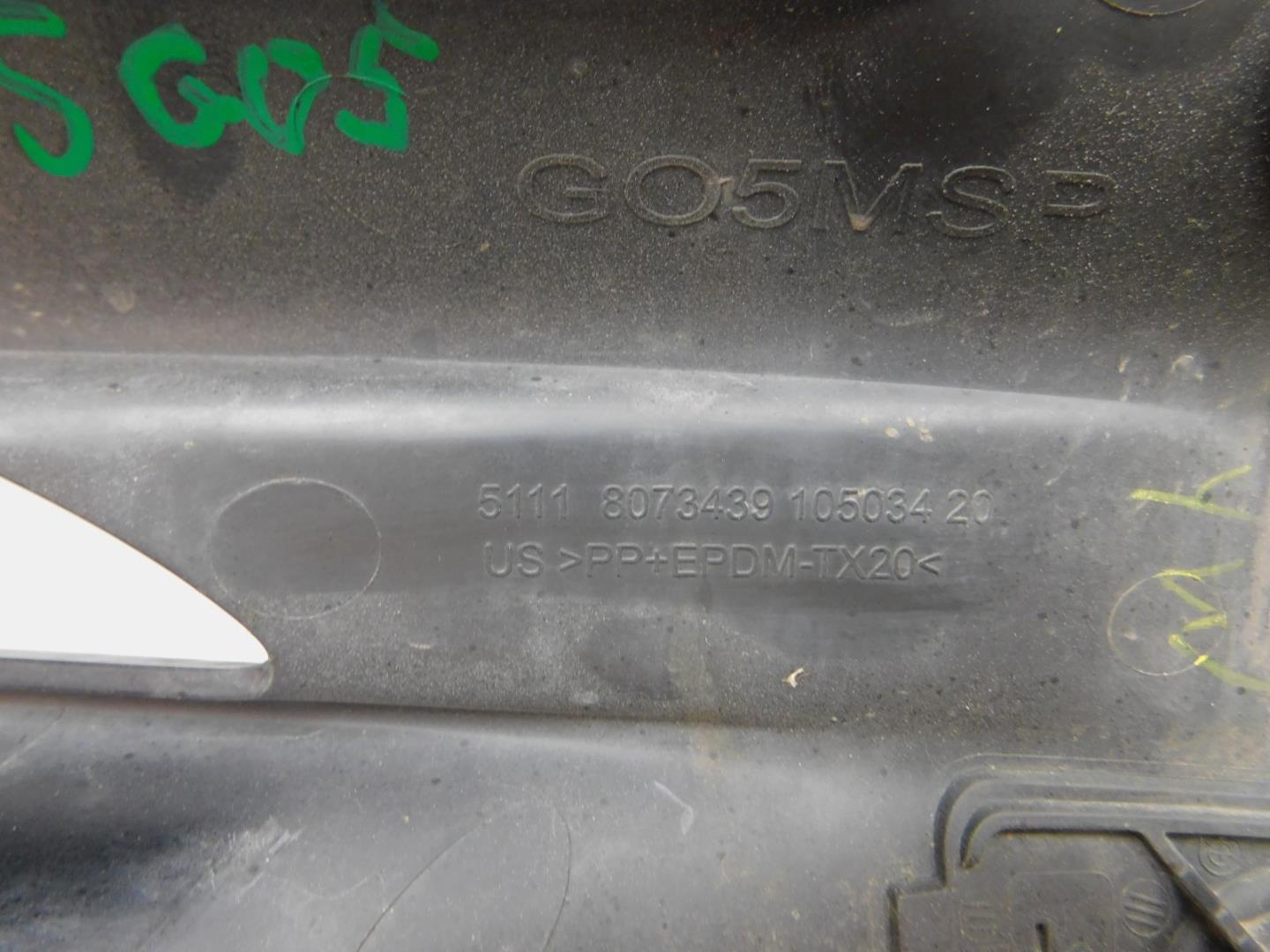 Решетка в бампер левая