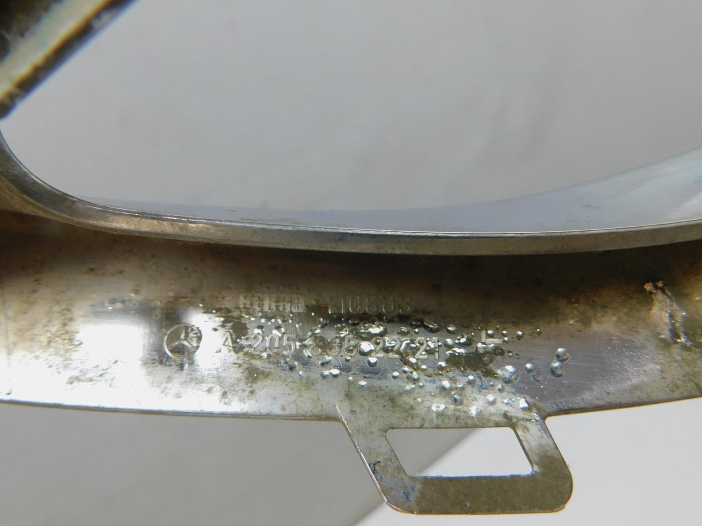 Накладка заднего бампера