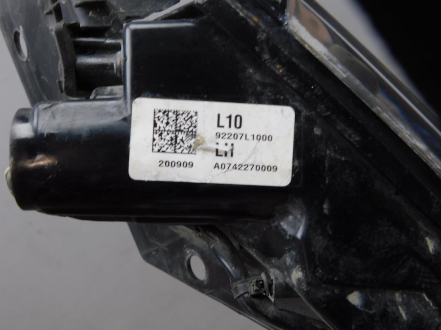 Габарит передний левый