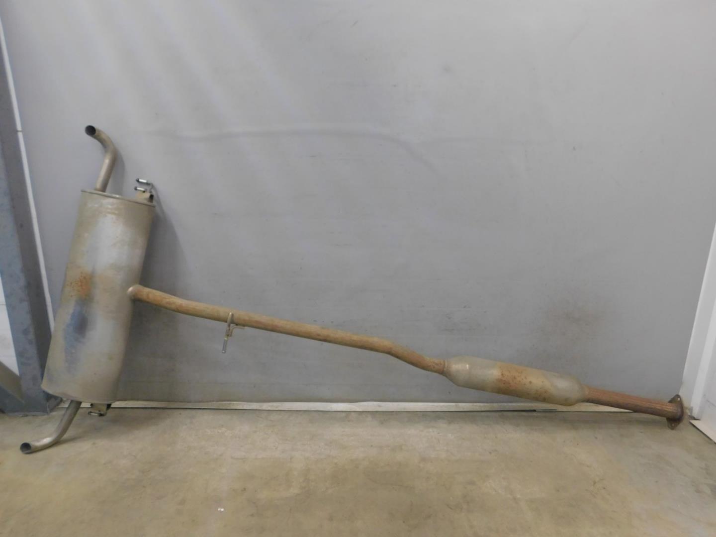 Глушитель задняя часть