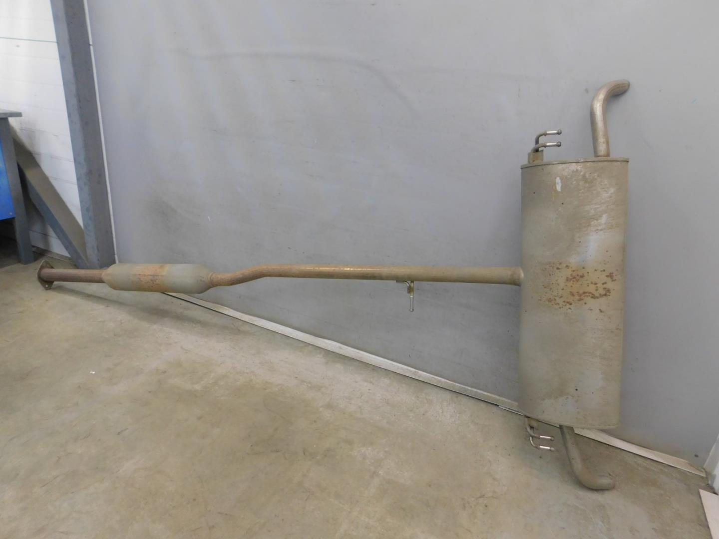 Глушитель задняя часть