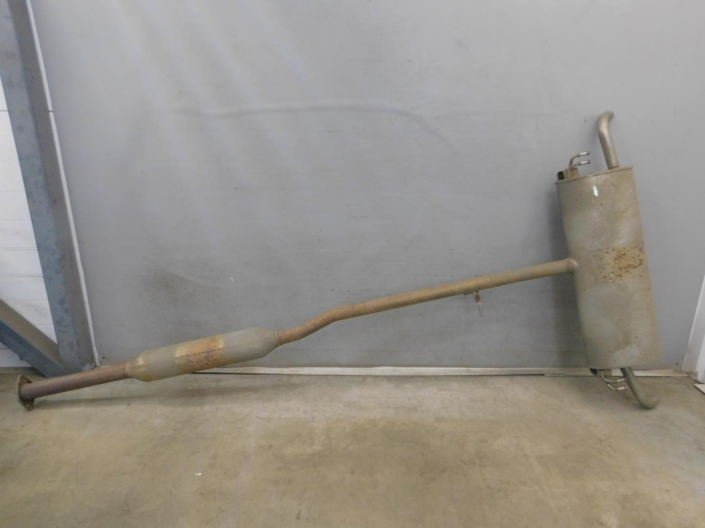 Глушитель задняя часть