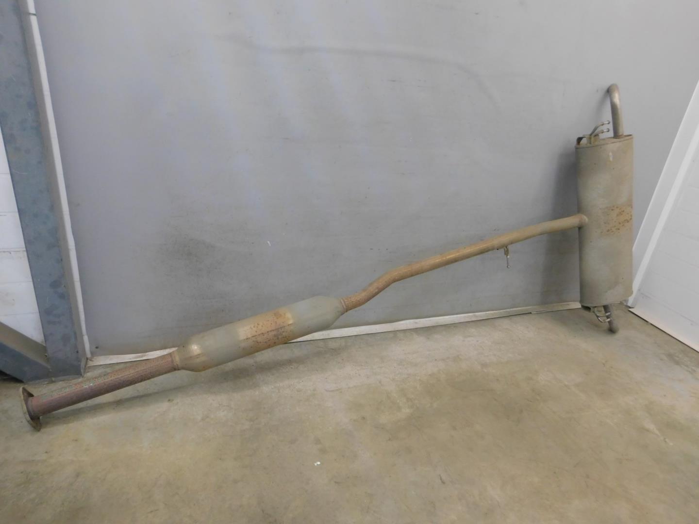 Глушитель задняя часть